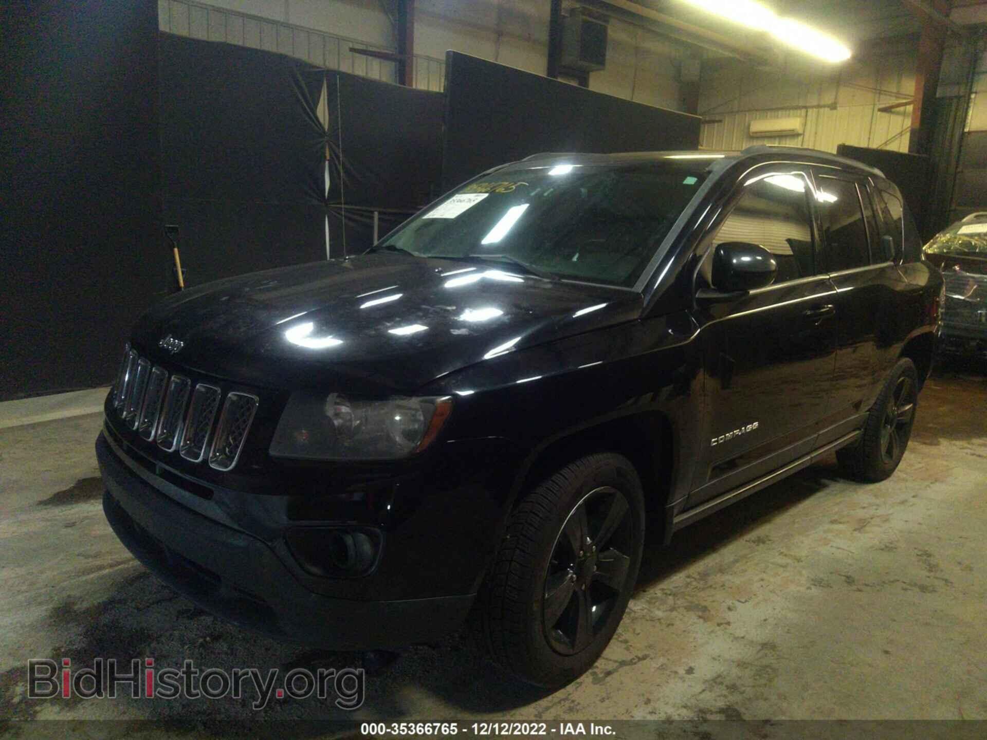 2014 JEEP COMPASS - VIN: 1C4NJDEB7ED500404 - Фото 2