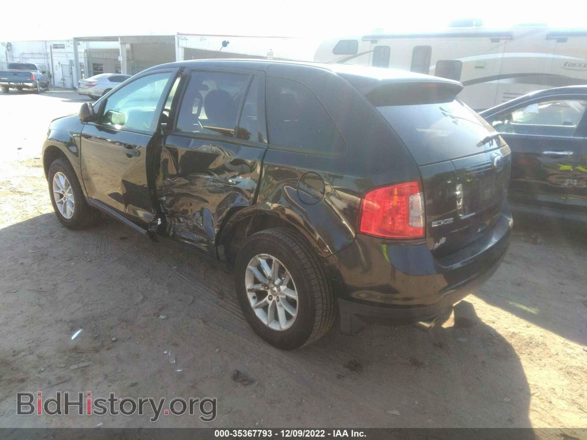 2013 FORD EDGE - VIN: 2FMDK3GCXDBC25197 - Фото 3