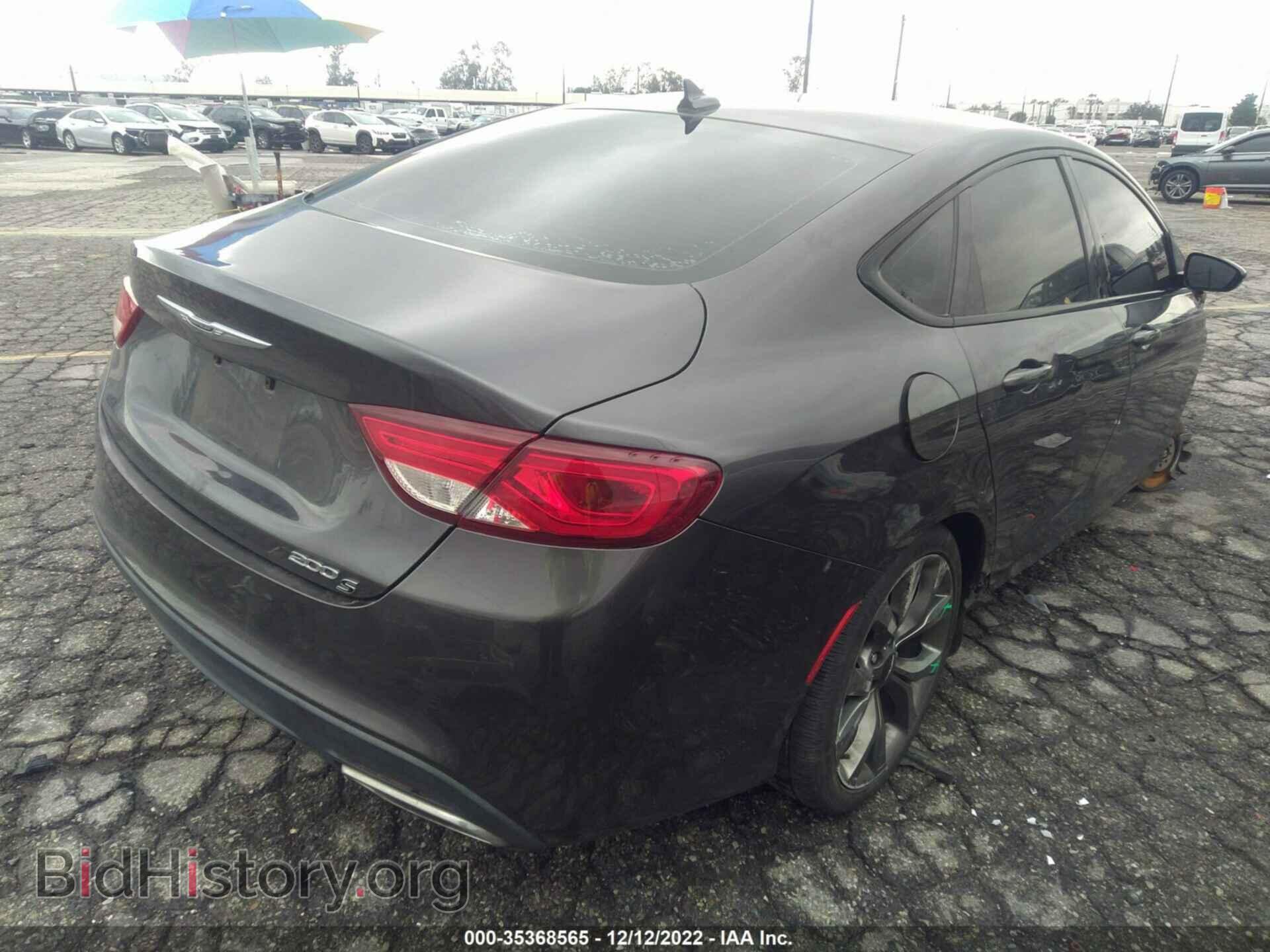 2016 CHRYSLER 200 - VIN: 1C3CCCBG8GN113423 - Фото 4