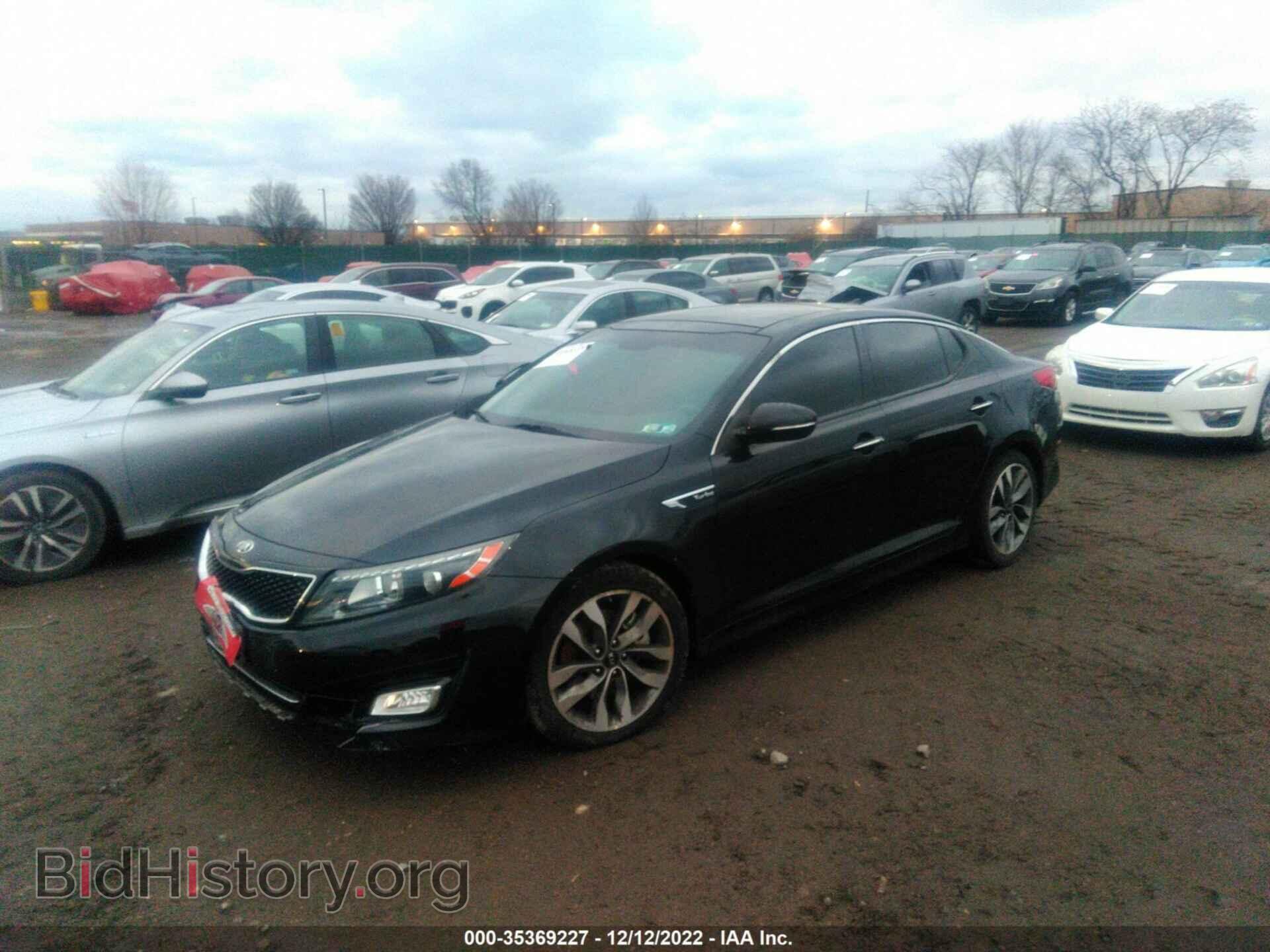 2015 KIA OPTIMA - VIN: 5XXGR4A69FG366934 - Фото 2