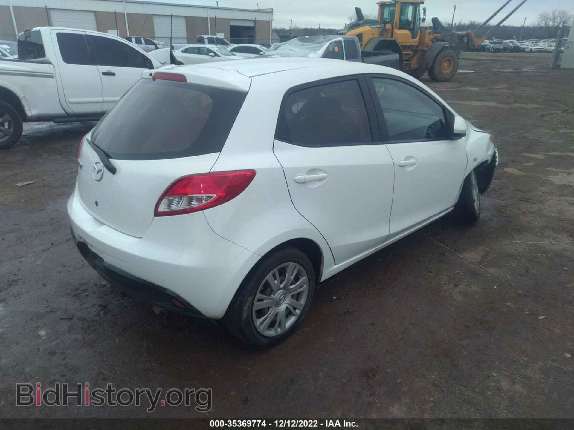 2013 MAZDA MAZDA2 - VIN: JM1DE1KY2D0168207 - Фото 4