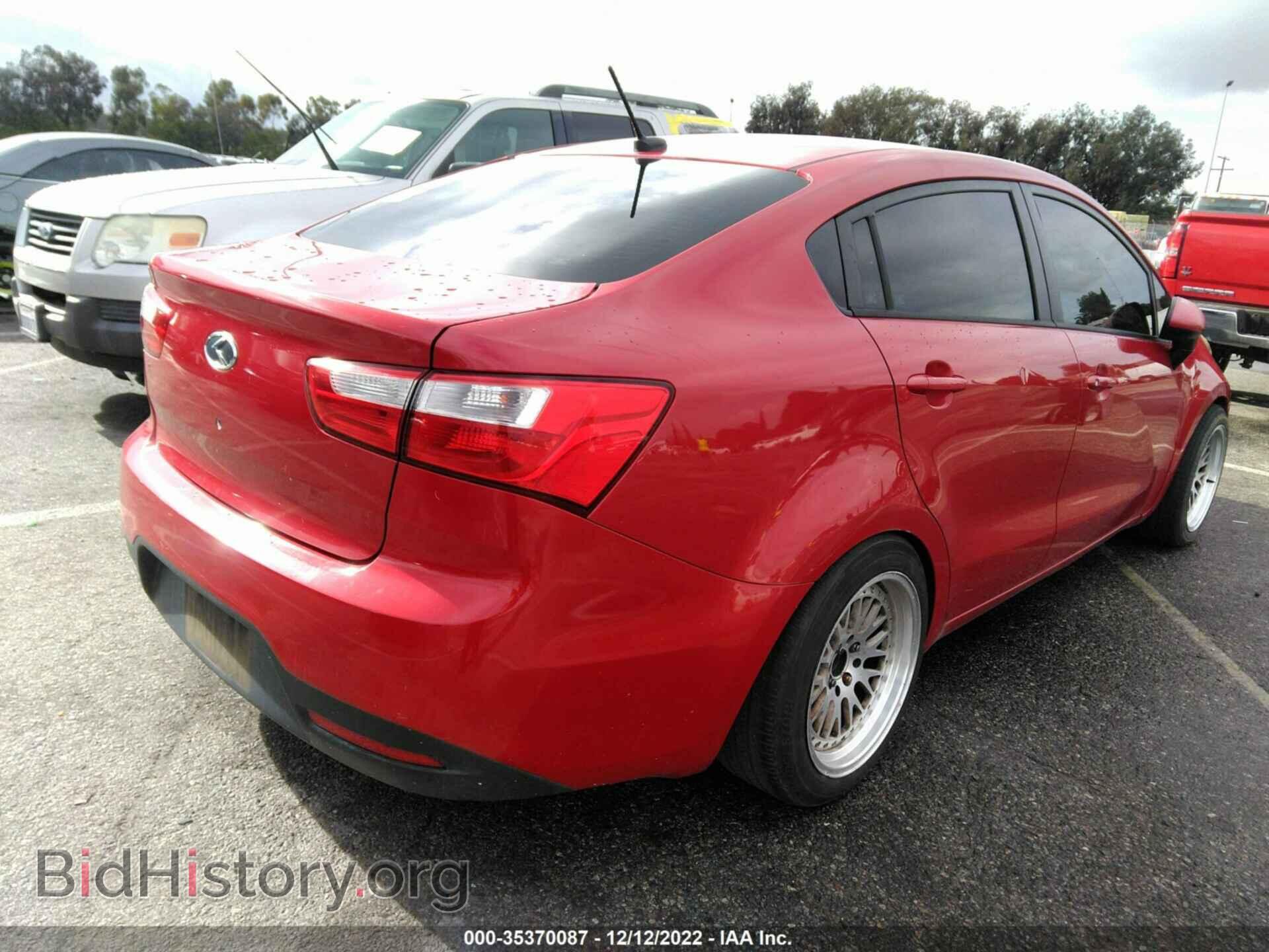 2013 KIA RIO - VIN: KNADM4A36D6310479 - Фото 4