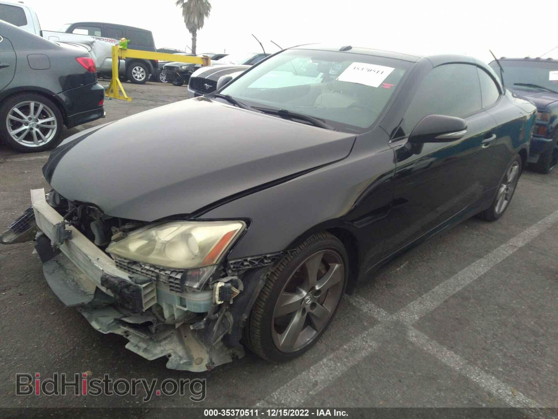 2010 LEXUS IS 350C - VIN: JTHFE2C2XA2500451 - Фото 2