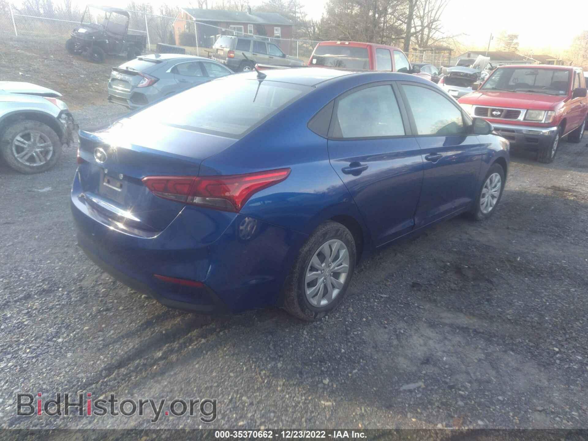 2019 HYUNDAI ACCENT - VIN: 3KPC24A33KE073025 - Фото 4