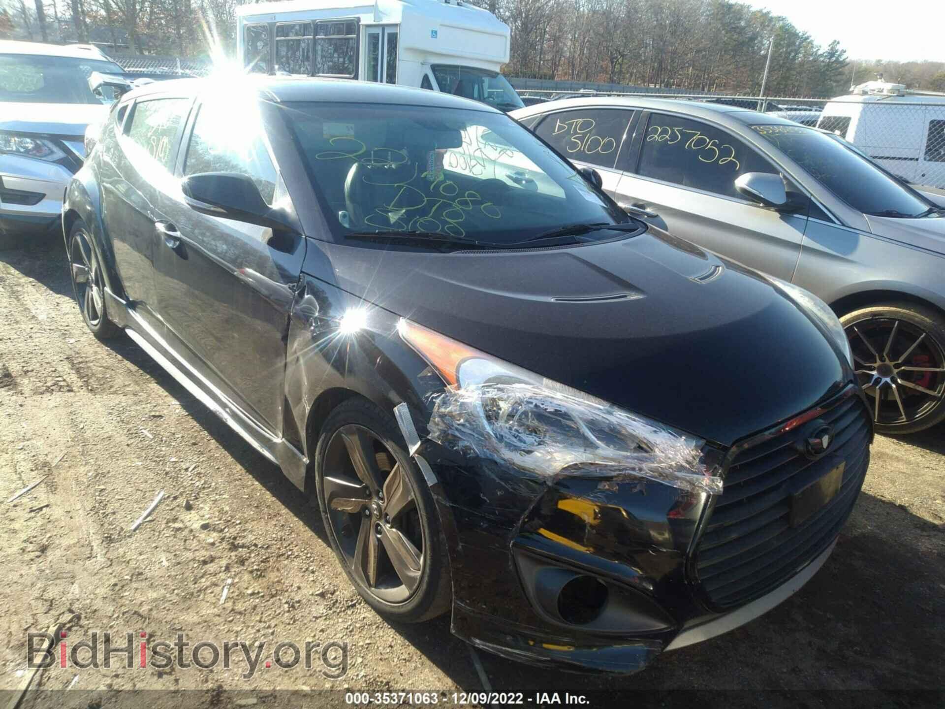 Photo KMHTC6AE7DU135035 - HYUNDAI VELOSTER 2013