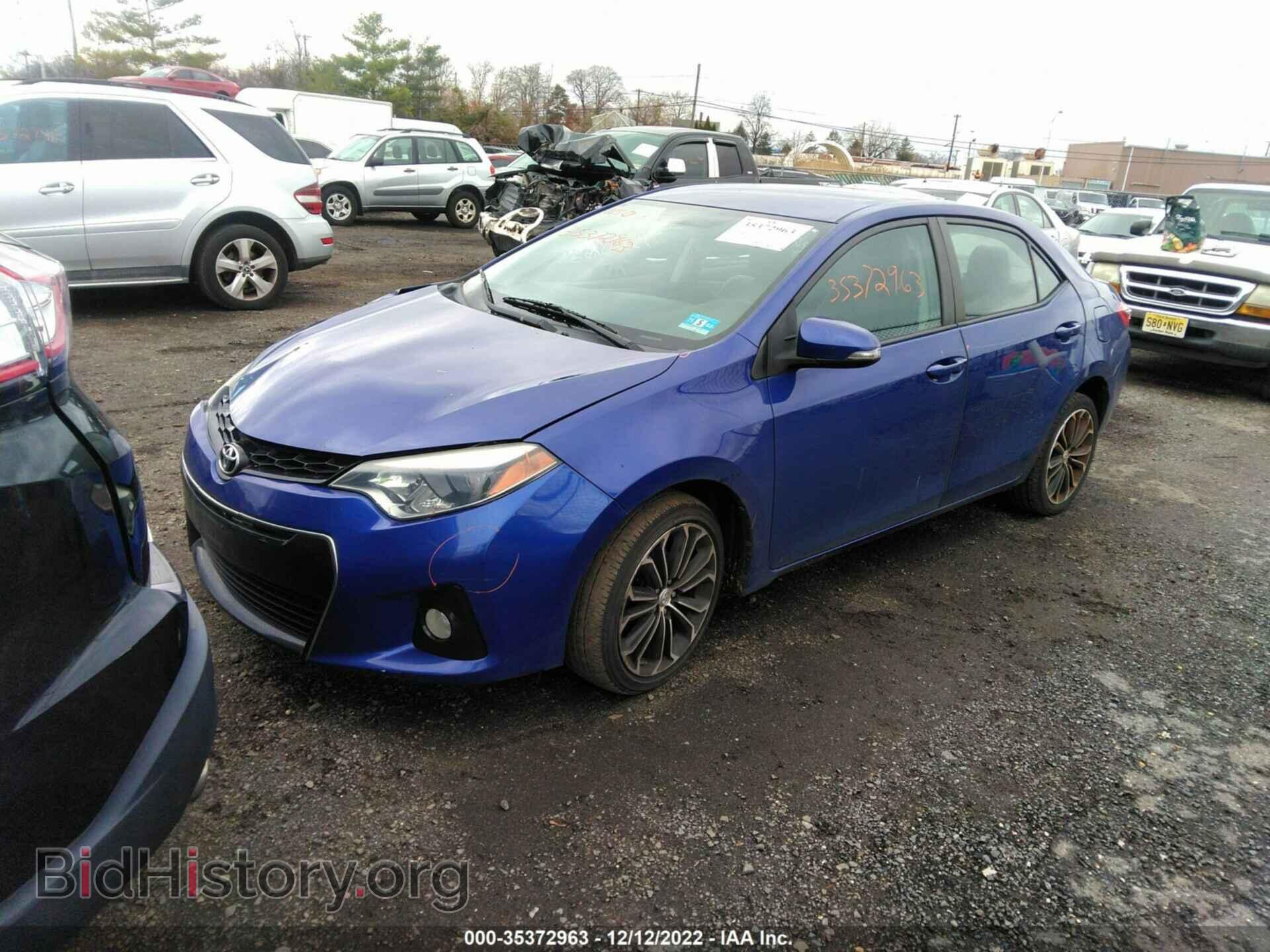 2015 TOYOTA COROLLA - VIN: 2T1BURHEXFC368461 - Фото 2