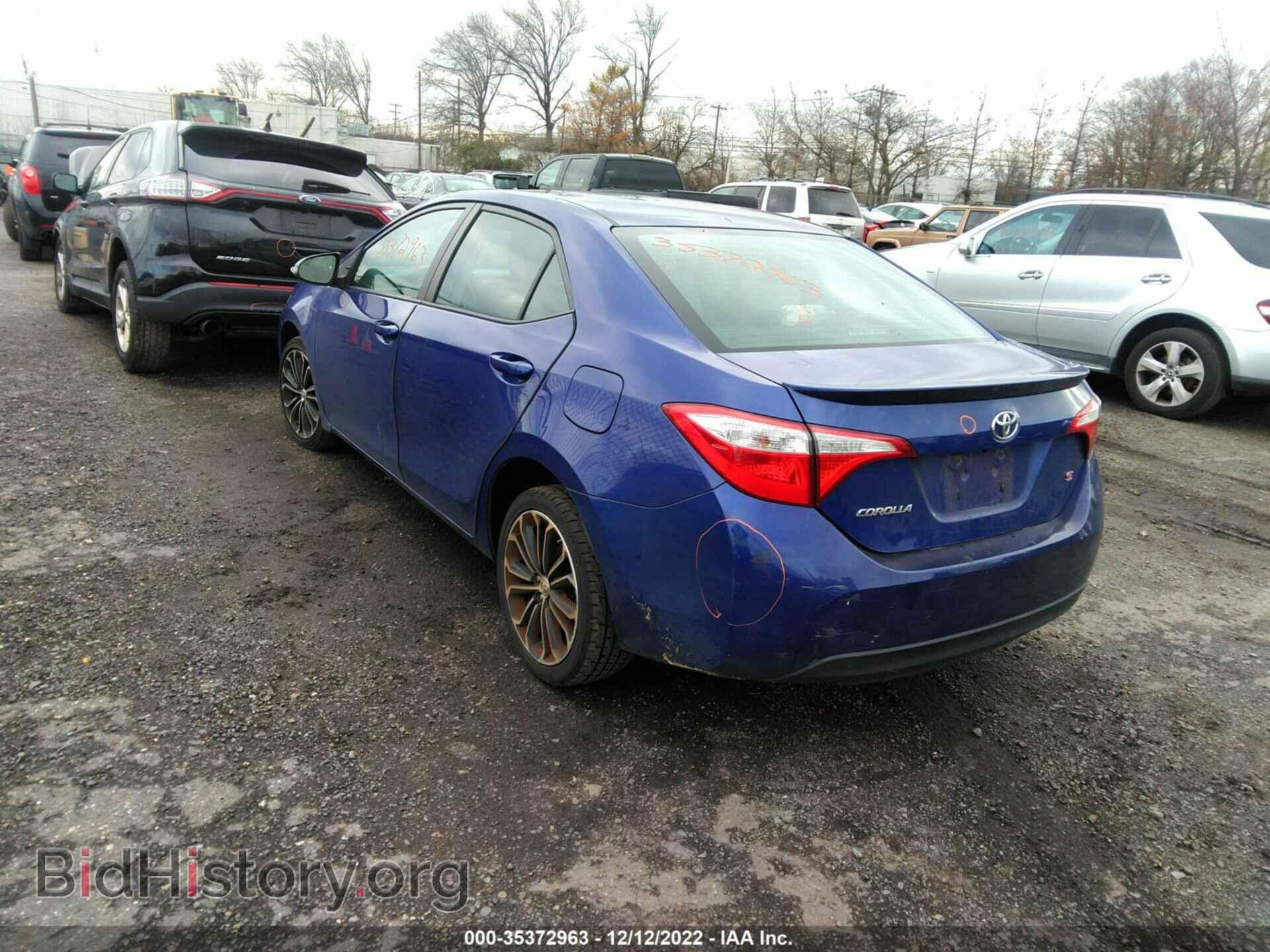 2015 TOYOTA COROLLA - VIN: 2T1BURHEXFC368461 - Фото 3