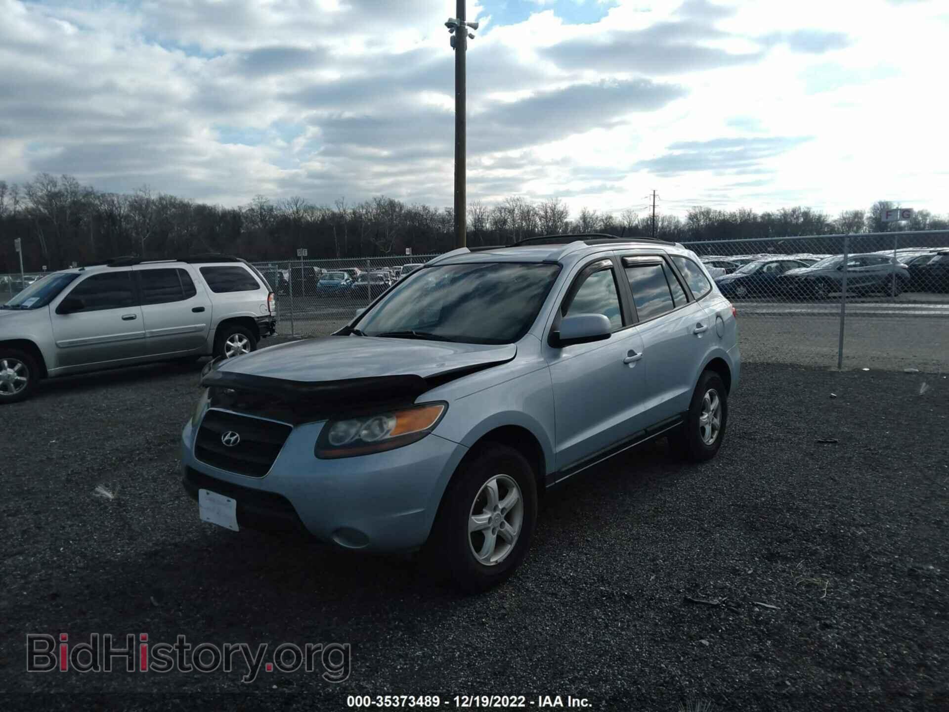 2007 HYUNDAI SANTA FE - VIN: 5NMSG13D57H081547 - Фото 2