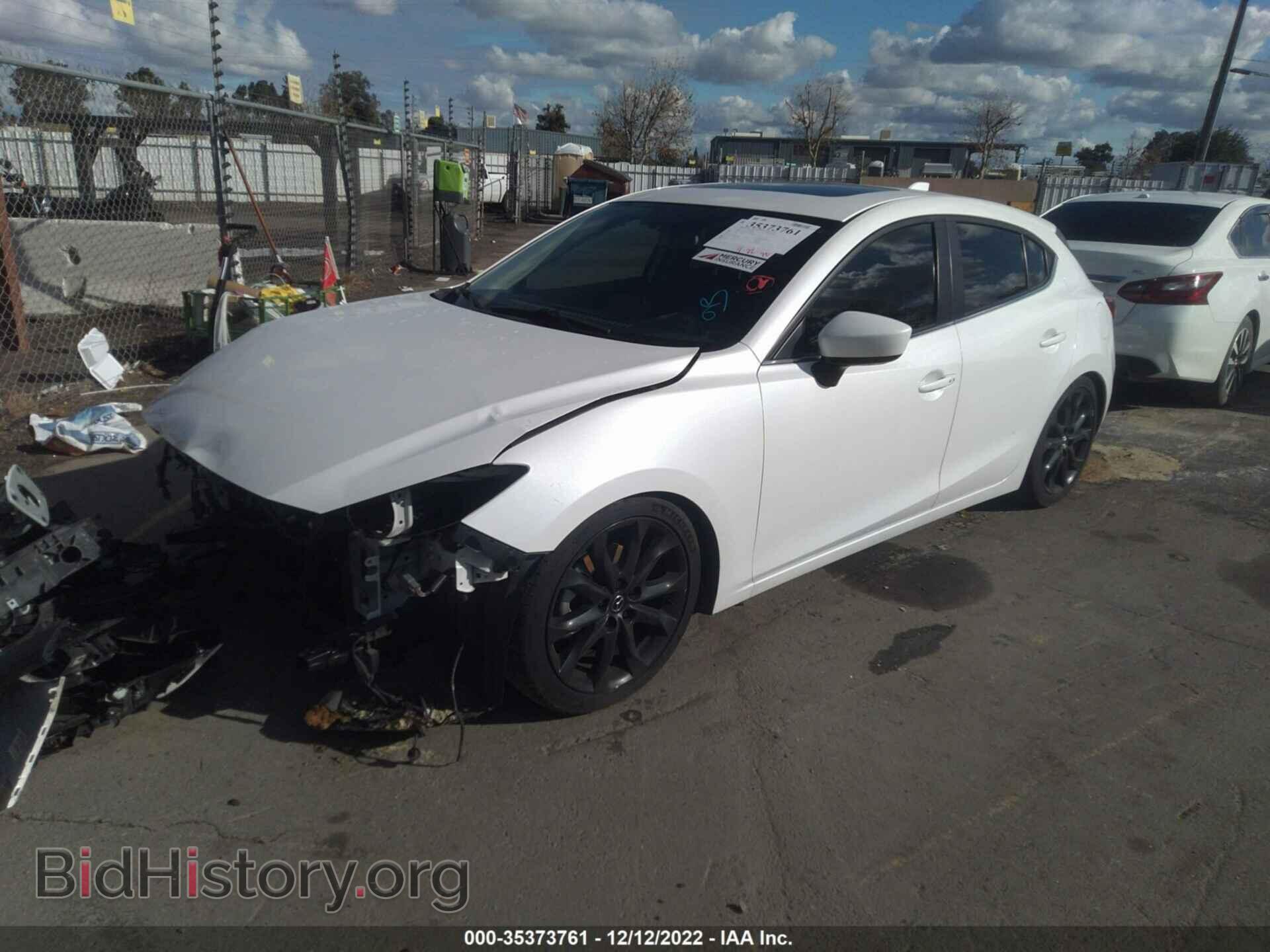 2014 MAZDA MAZDA3 - VIN: JM1BM1M38E1165545 - Фото 2