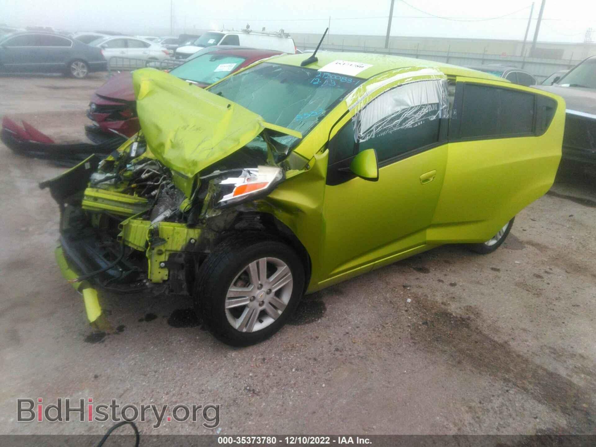 2013 CHEVROLET SPARK - VIN: KL8CD6S96DC615553 - Фото 2