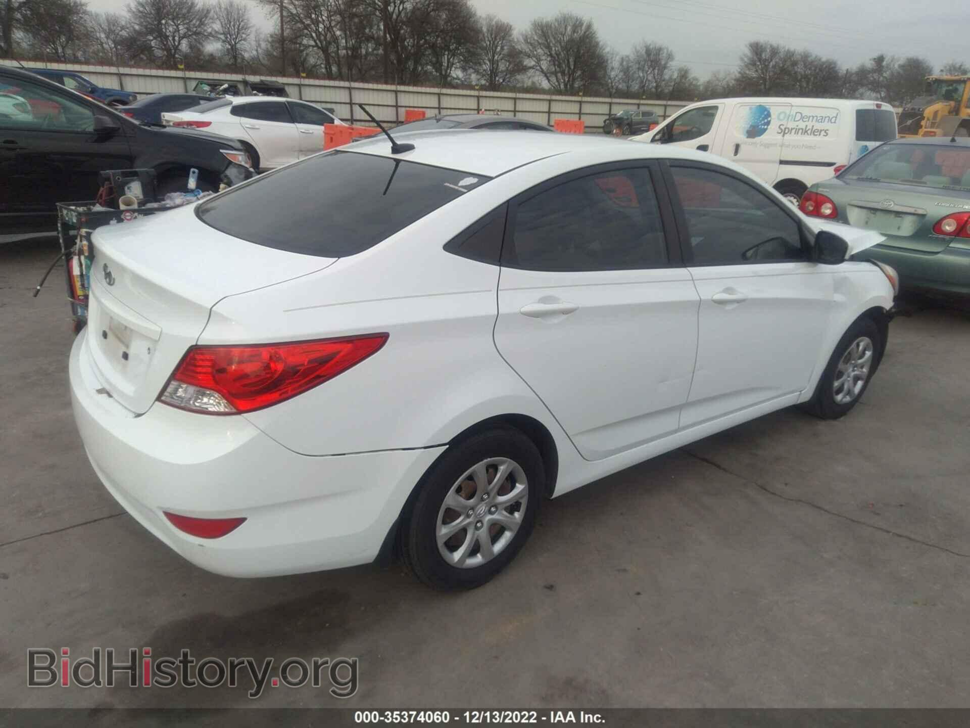 2013 HYUNDAI ACCENT - VIN: KMHCT4AE9DU402941 - Фото 4