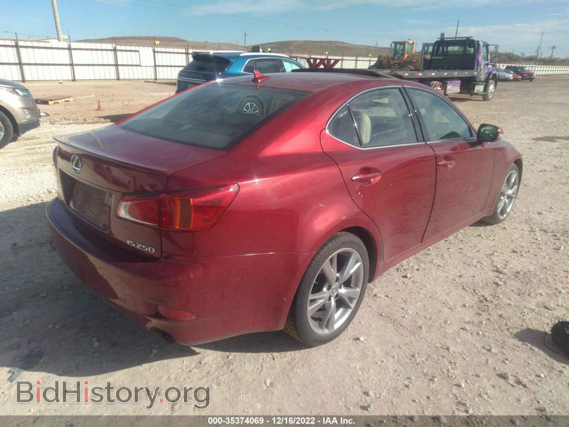 2010 LEXUS IS 250 - VIN: JTHBF5C28A5128569 - Фото 4