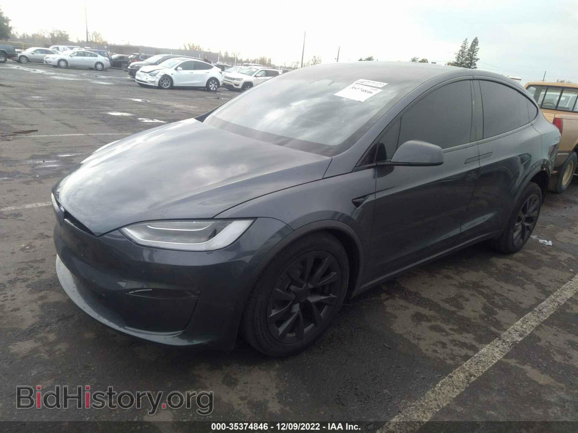2022 TESLA MODEL X - VIN: 7SAXCDE57NF351405 - Photo 2