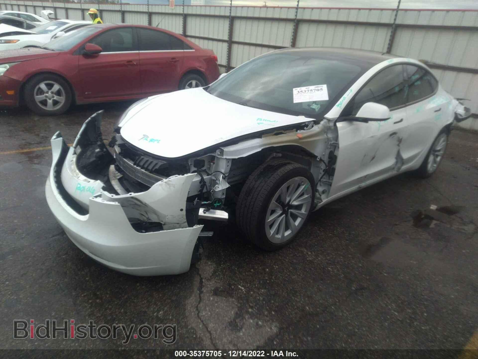 2021 TESLA MODEL 3 - VIN: 5YJ3E1EB6MF980825 - Фото 2