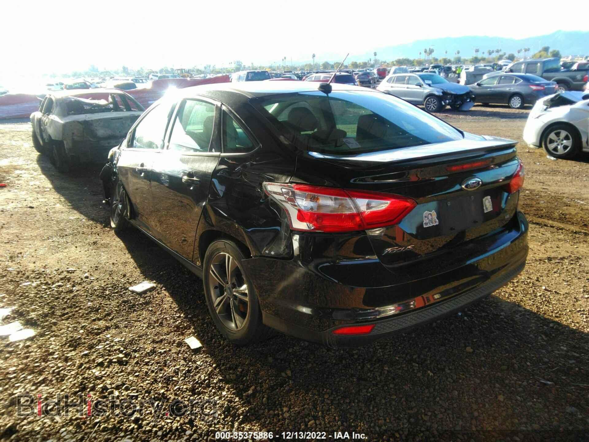 2014 FORD FOCUS - VIN: 1FADP3F25EL399894 - Фото 3