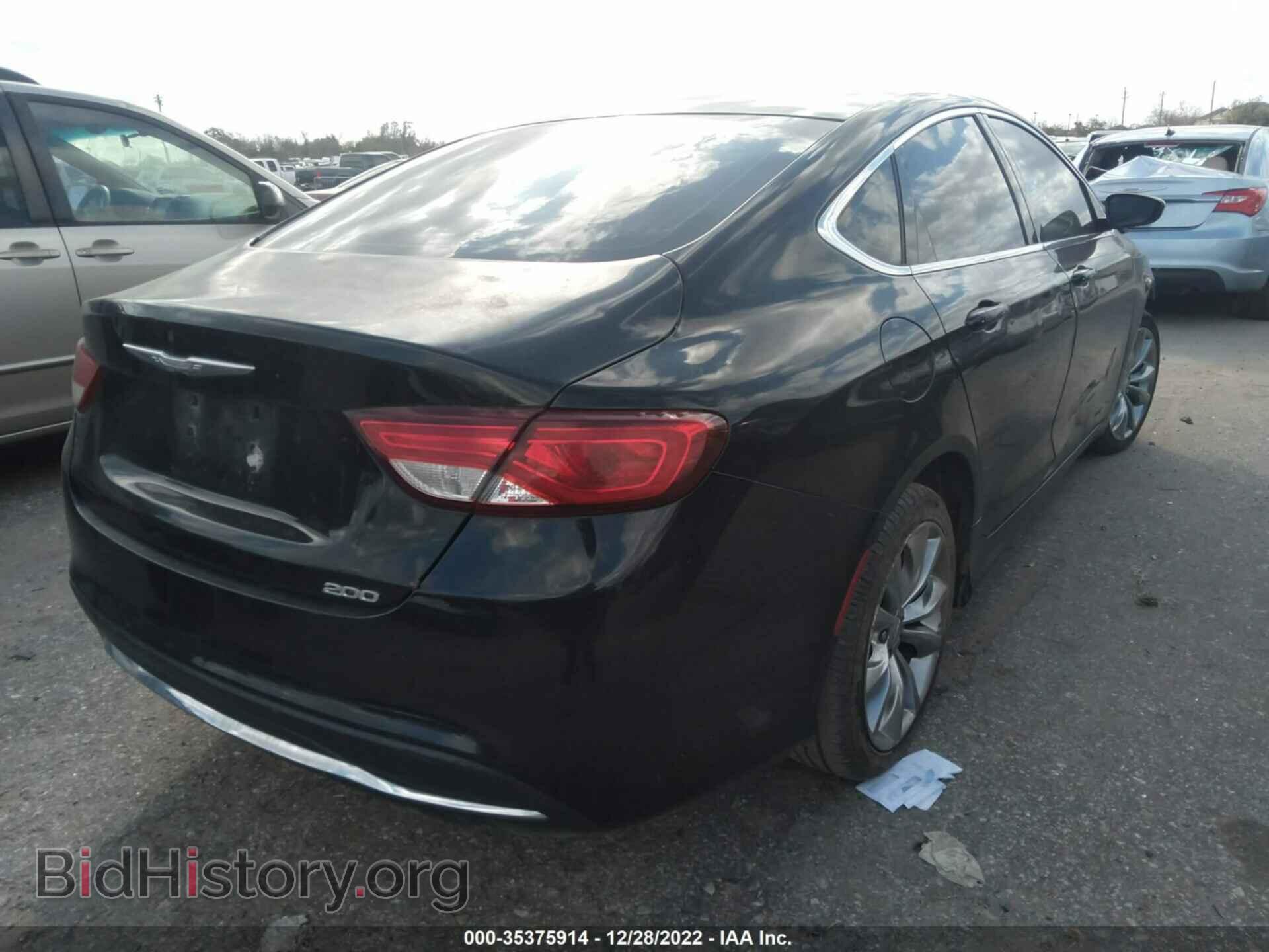 2016 CHRYSLER 200 - VIN: 1C3CCCAB4GN109052 - Photo 4