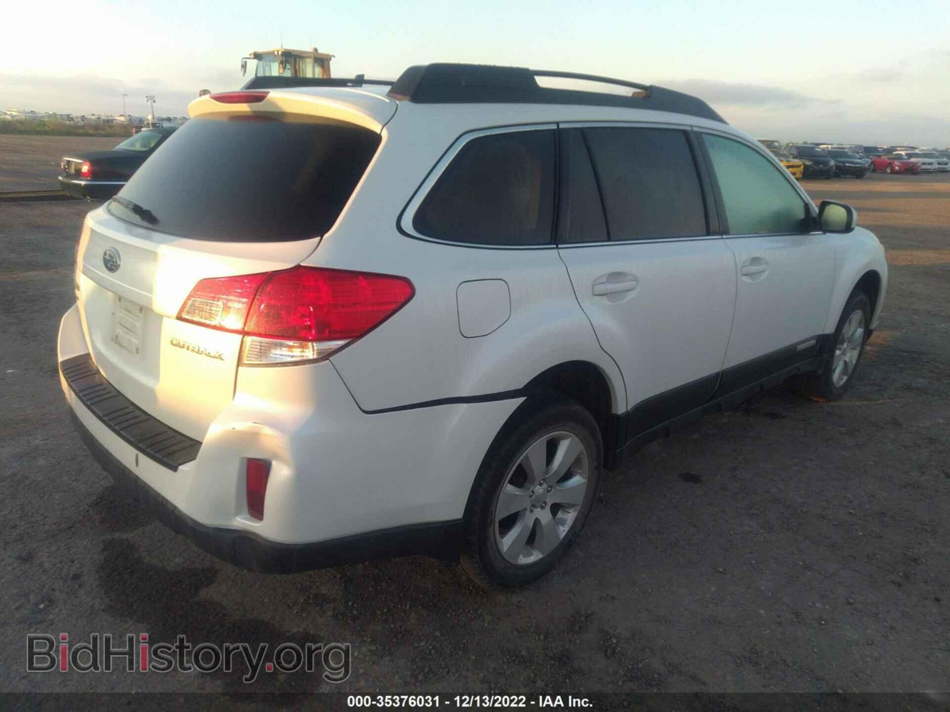 2012 SUBARU OUTBACK - VIN: 4S4BRCCC0C3292706 - Фото 4