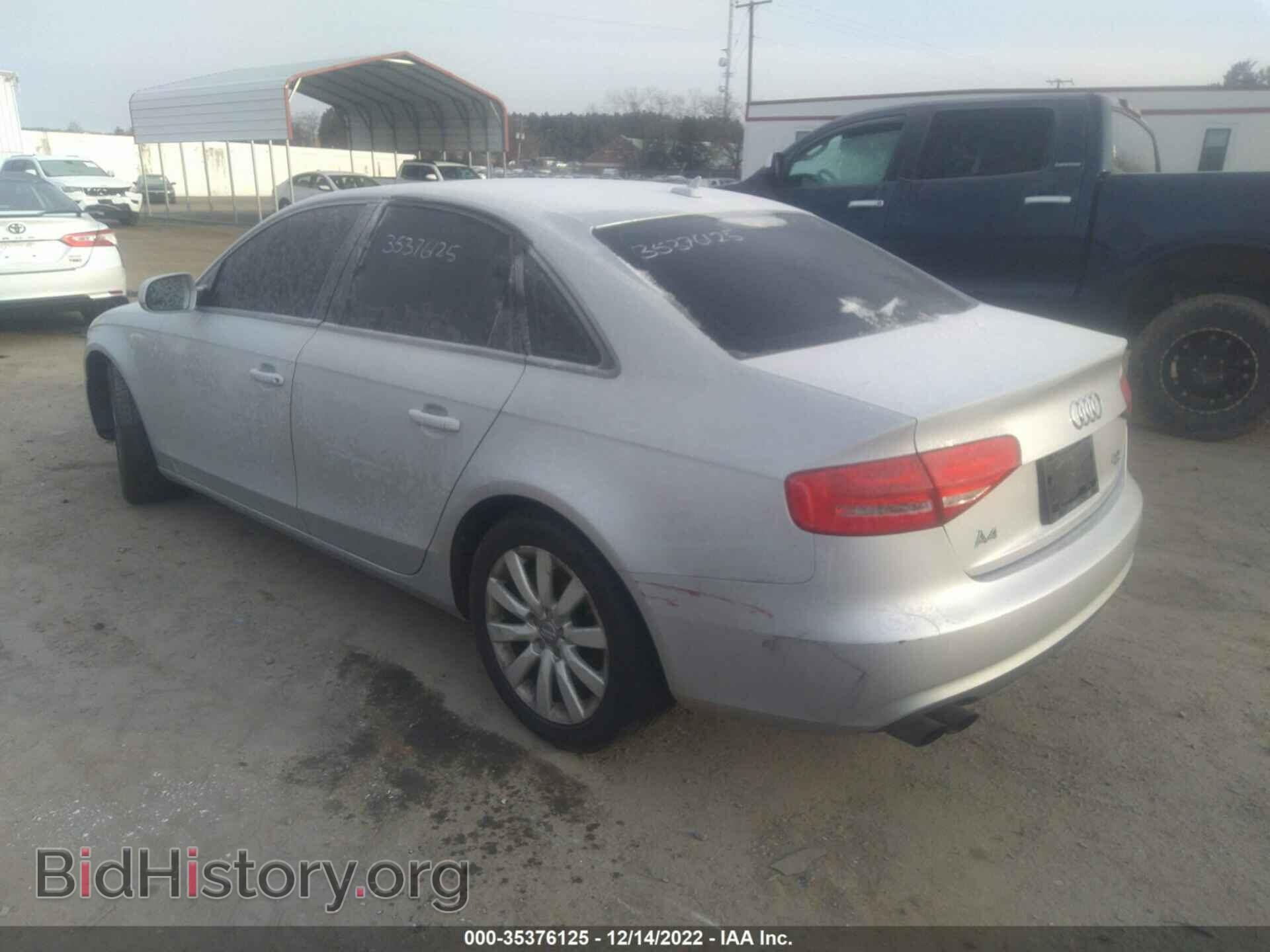 2013 AUDI A4 - VIN: WAUBFAFL9DN044065 - Photo 3