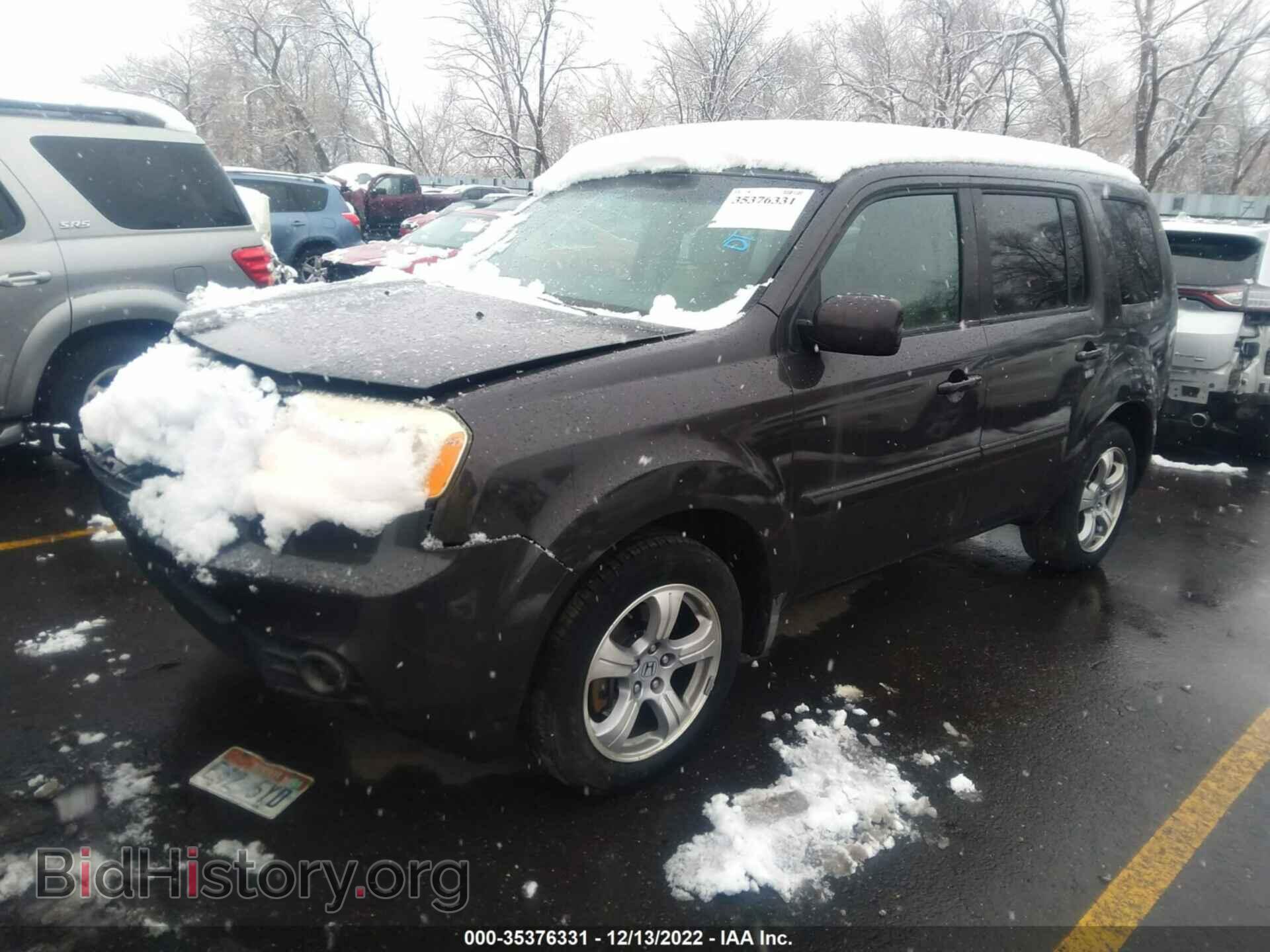 2012 HONDA PILOT - VIN: 5FNYF4H42CB006419 - Photo 2