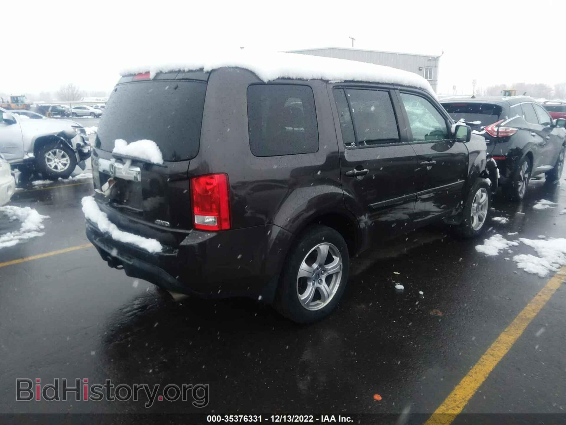 2012 HONDA PILOT - VIN: 5FNYF4H42CB006419 - Photo 4