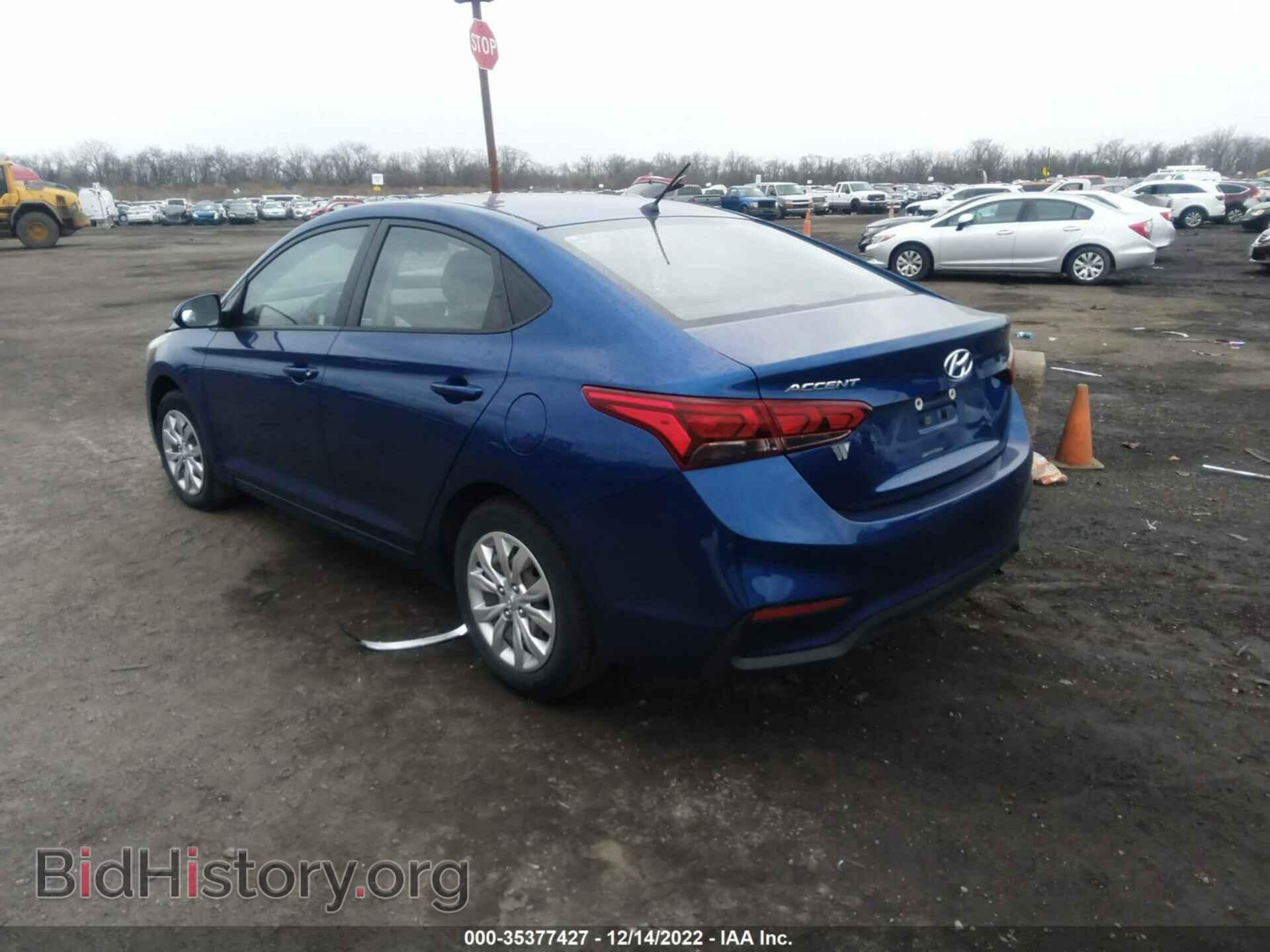2018 HYUNDAI ACCENT - VIN: 3KPC24A35JE034029 - Фото 3