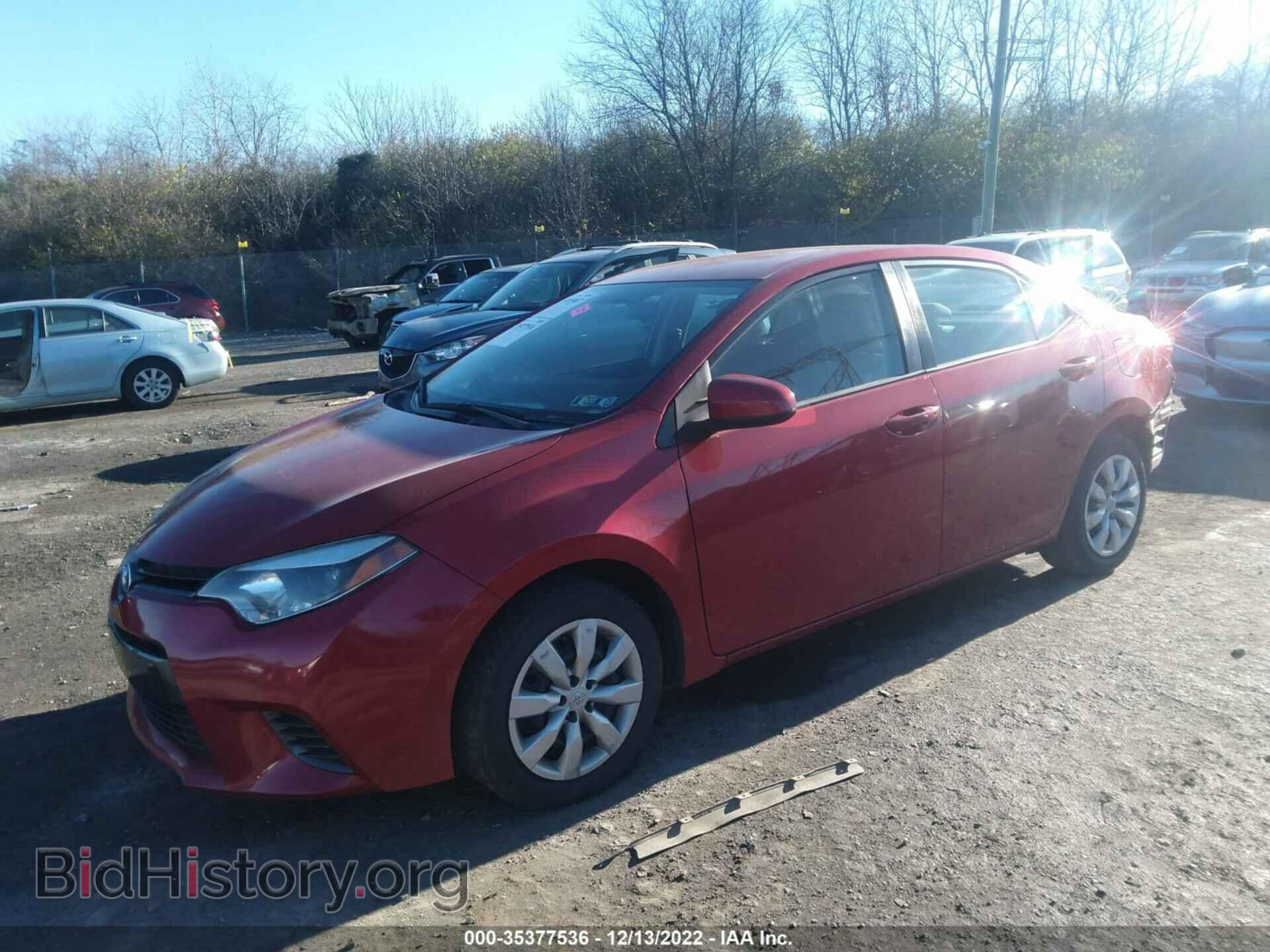 2015 TOYOTA COROLLA - VIN: 2T1BURHE4FC239275 - Фото 2