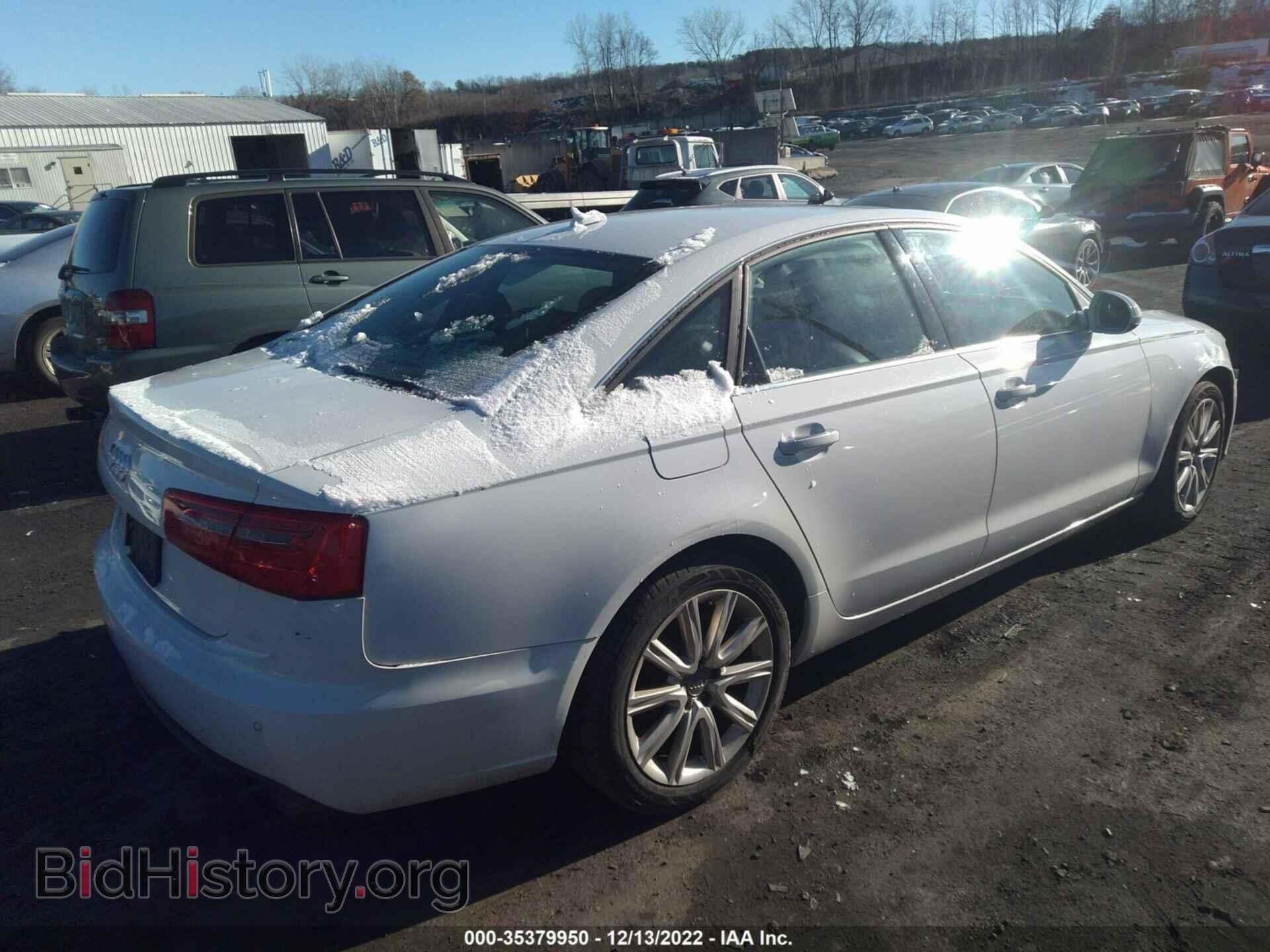 2013 AUDI A6 - VIN: WAUGFAFC2DN070206 - Фото 4