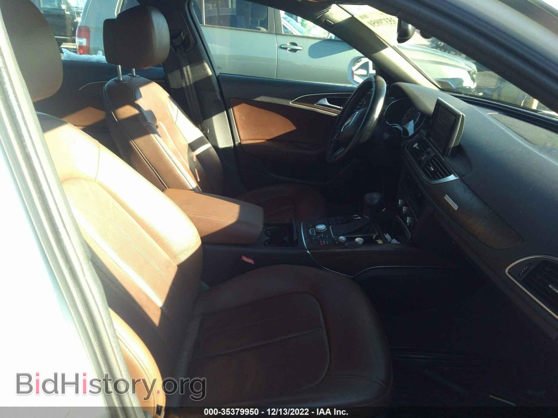 2013 AUDI A6 - VIN: WAUGFAFC2DN070206 - Фото 5