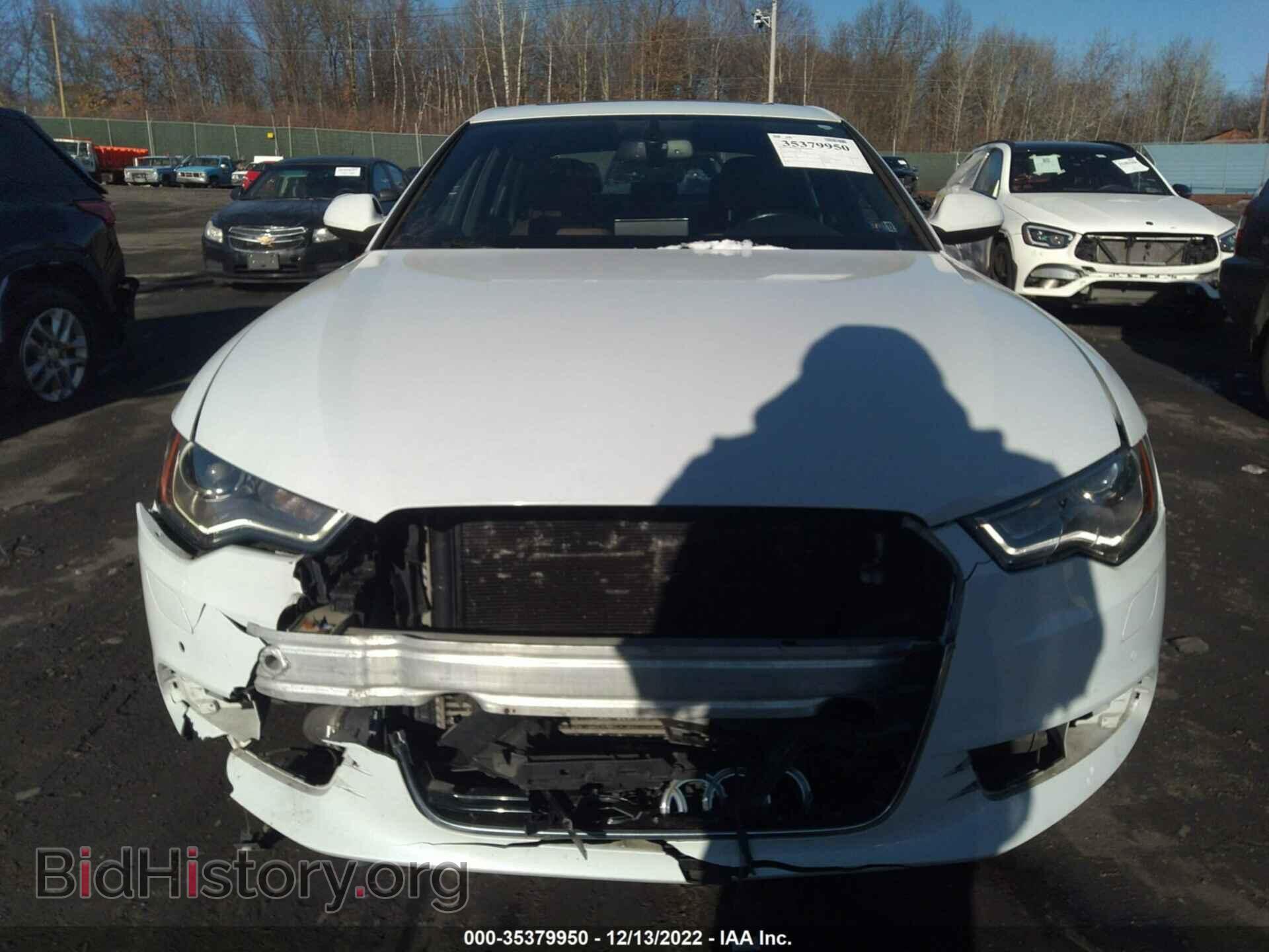 2013 AUDI A6 - VIN: WAUGFAFC2DN070206 - Фото 6