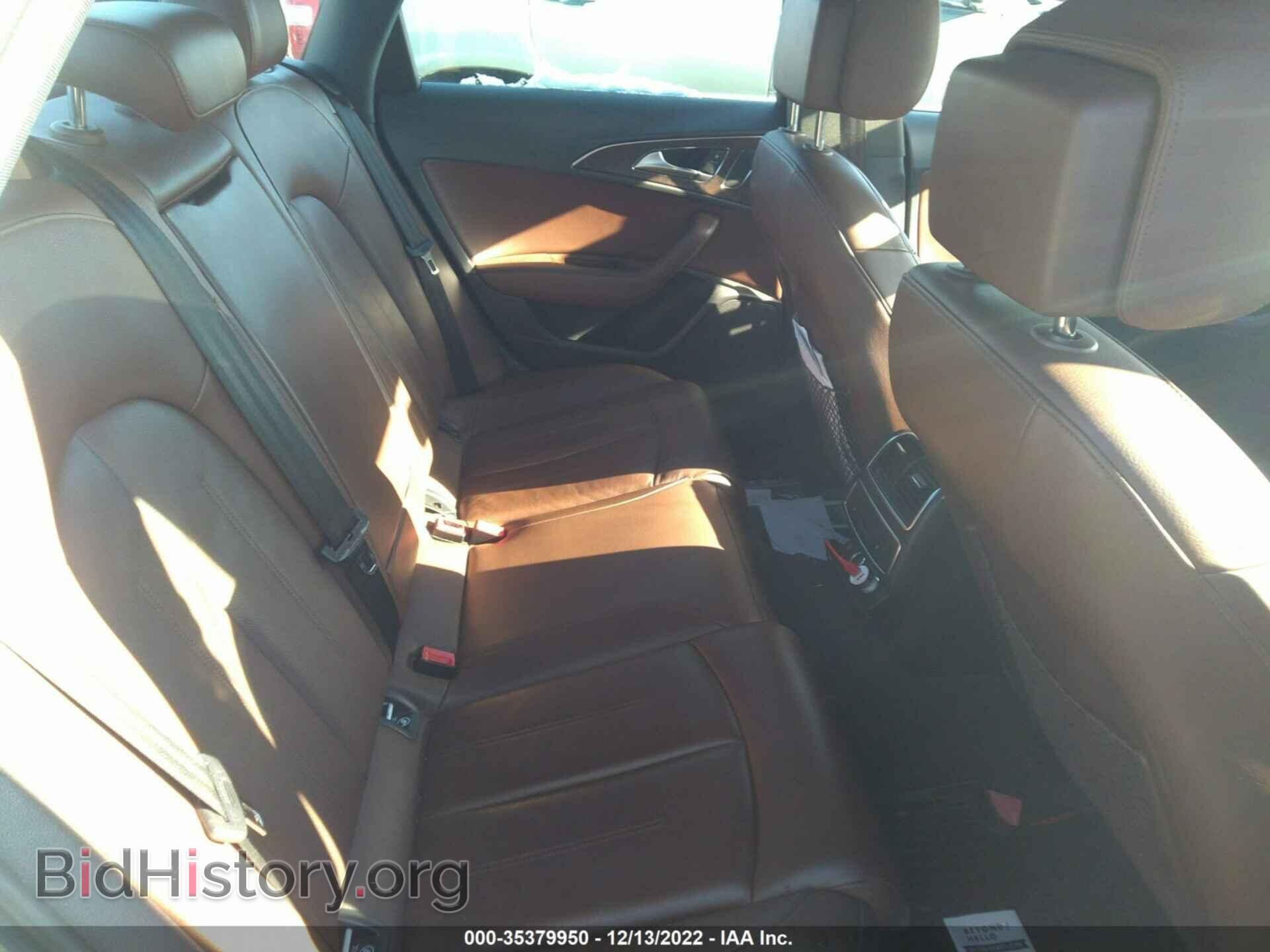 2013 AUDI A6 - VIN: WAUGFAFC2DN070206 - Фото 8