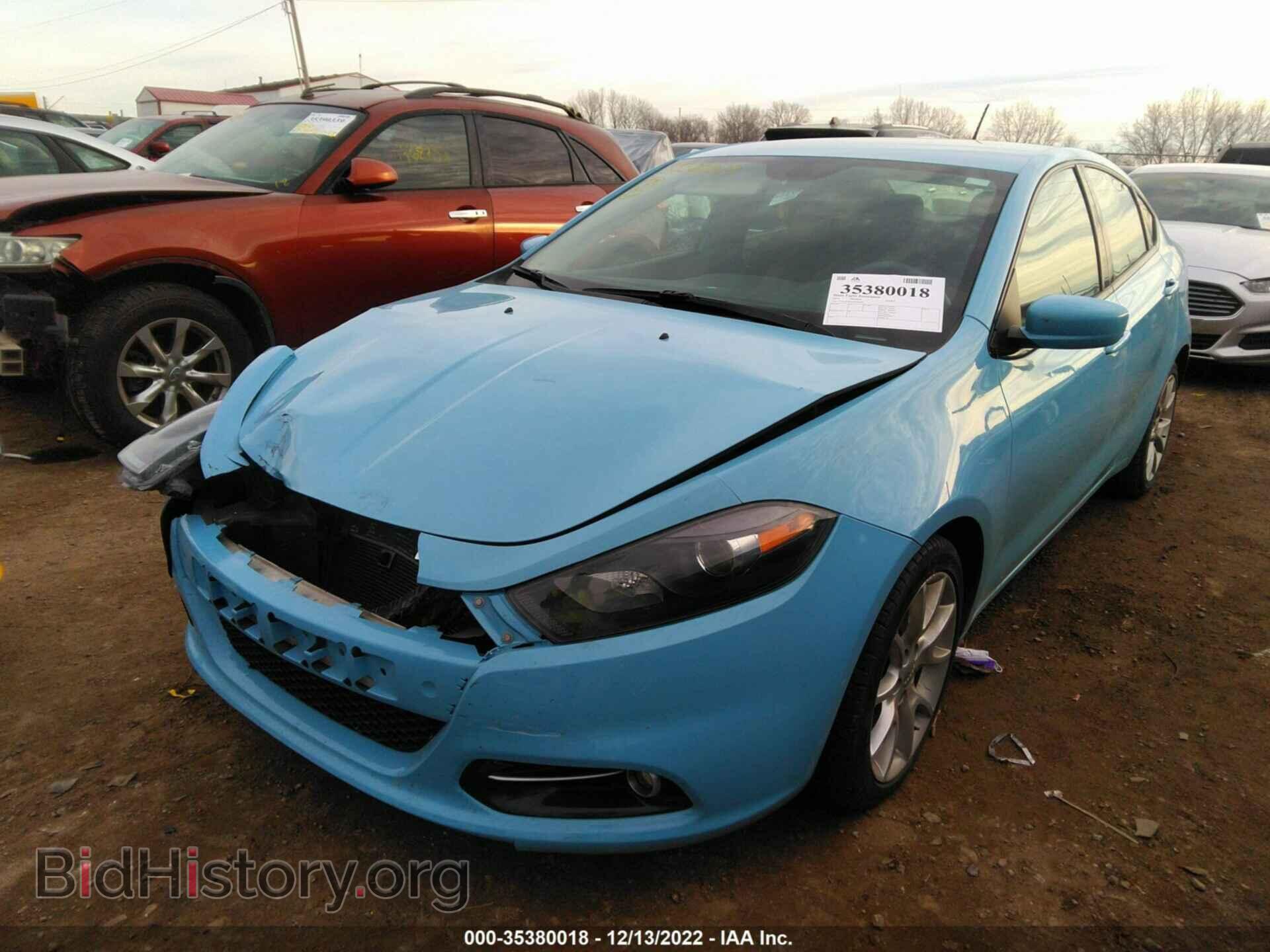 2013 DODGE DART - VIN: 1C3CDFBA4DD288196 - Photo 2