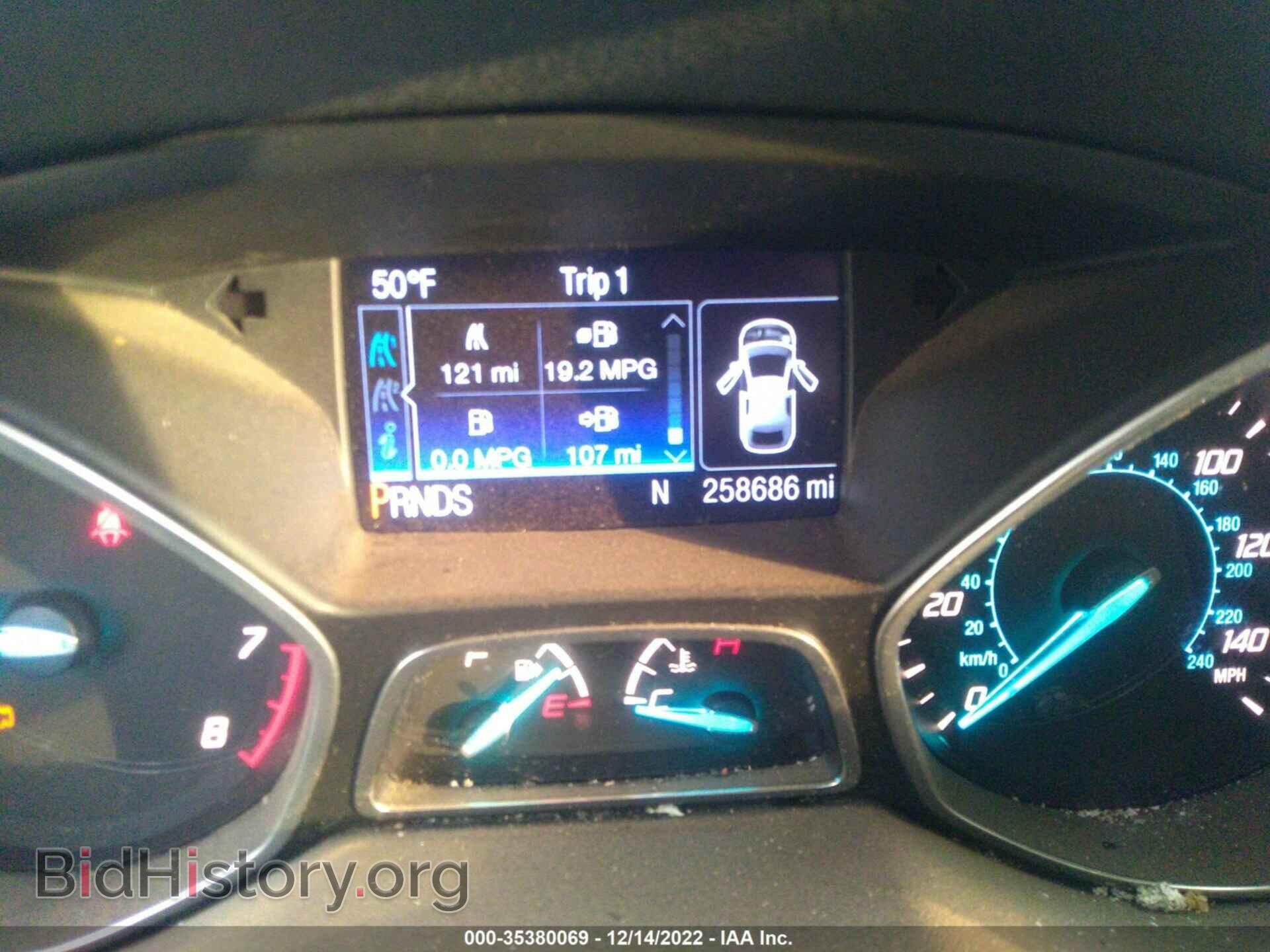 2014 FORD ESCAPE - VIN: 1FMCU0J97EUC51706 - Фото 7