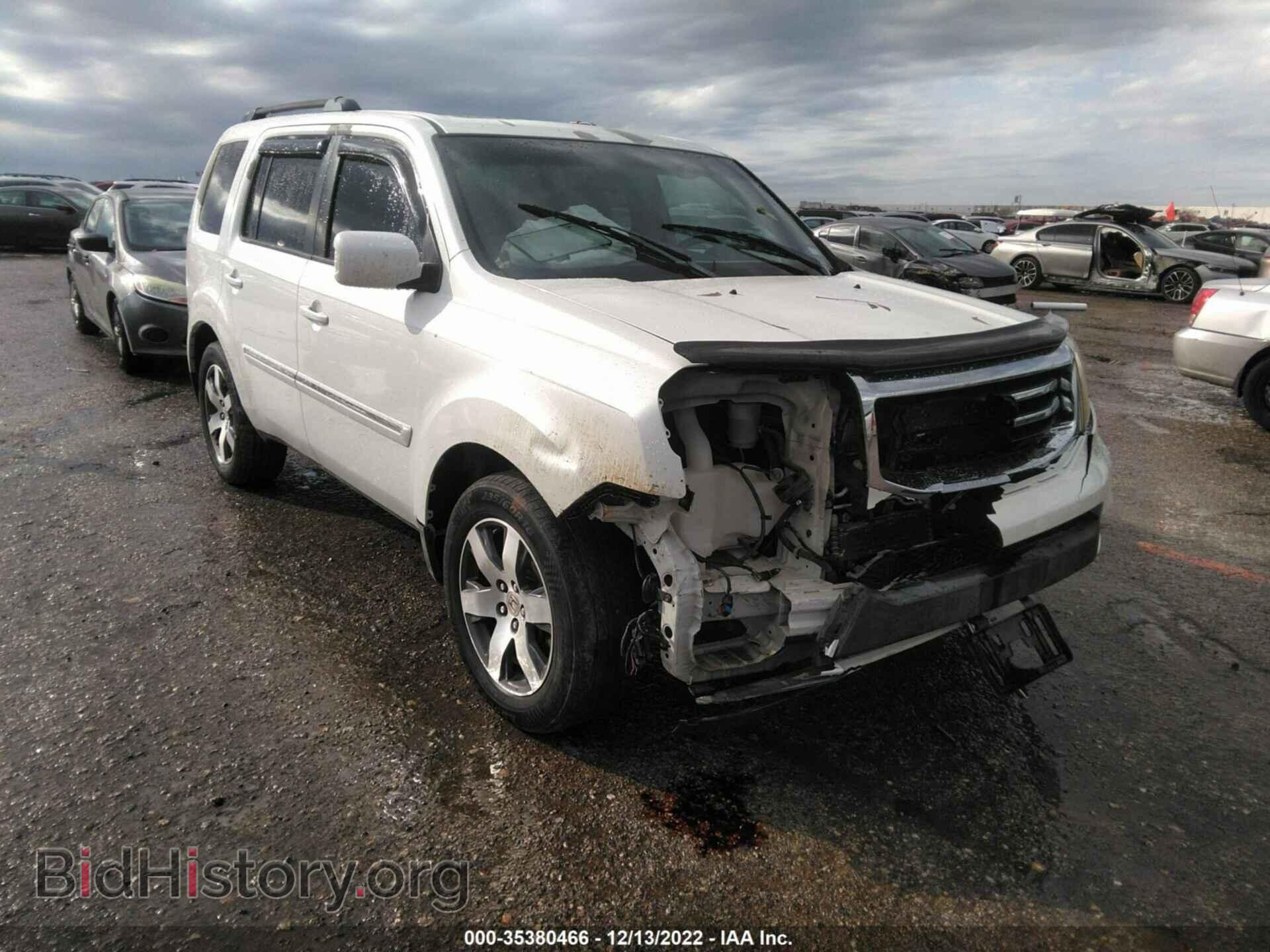 Фотография 5FNYF4H91CB051329 - HONDA PILOT 2012