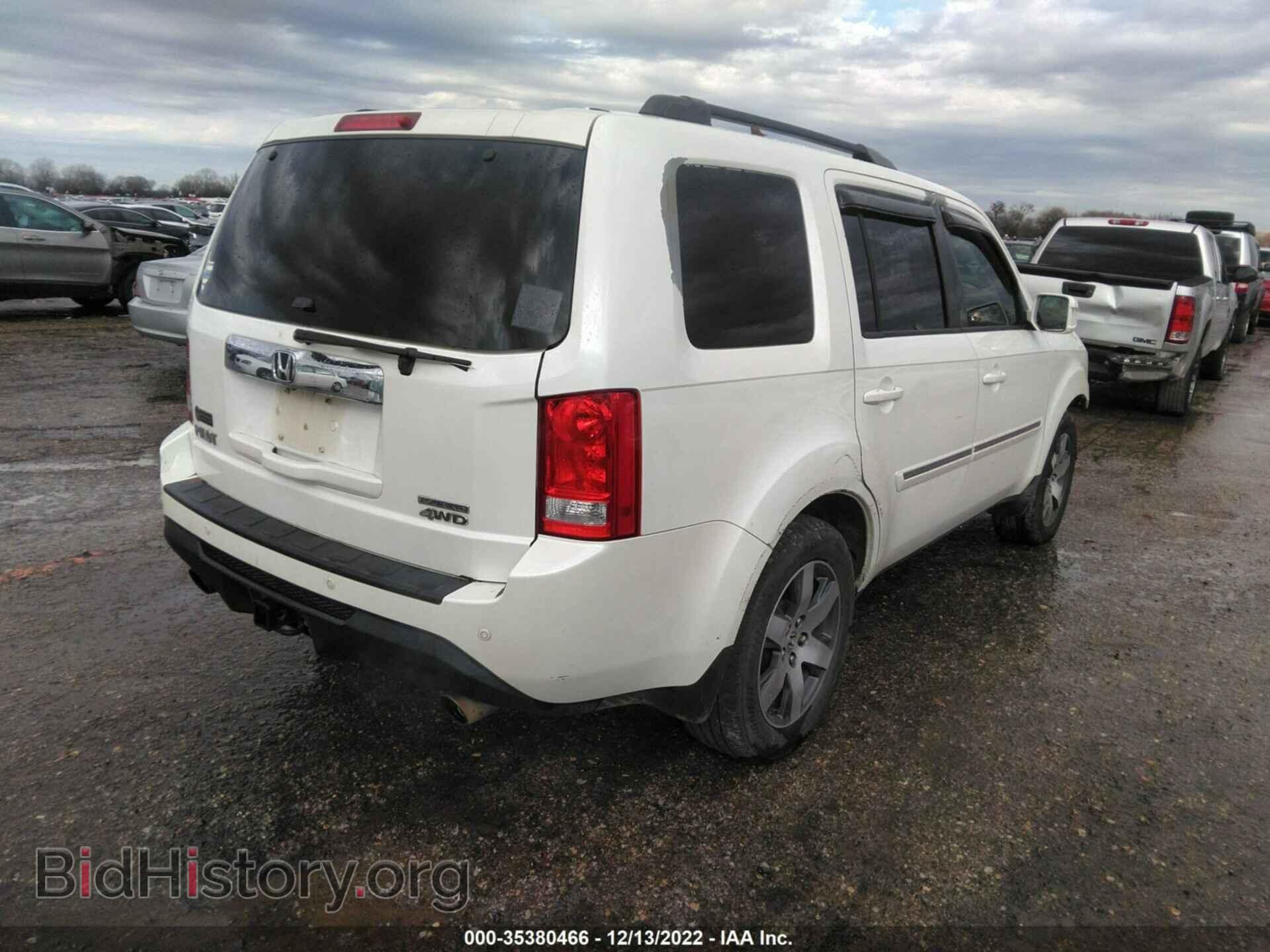 2012 HONDA PILOT - VIN: 5FNYF4H91CB051329 - Фото 4