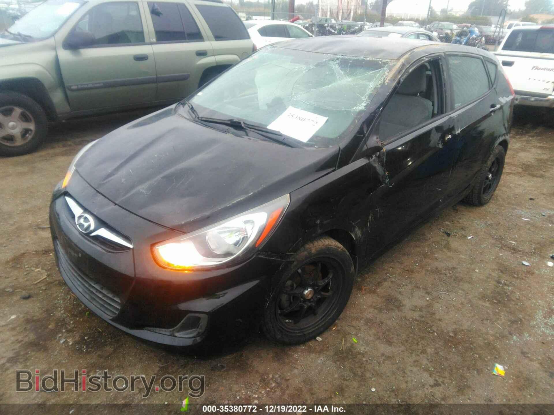 2014 HYUNDAI ACCENT - VIN: KMHCT5AE5EU170880 - Фото 2