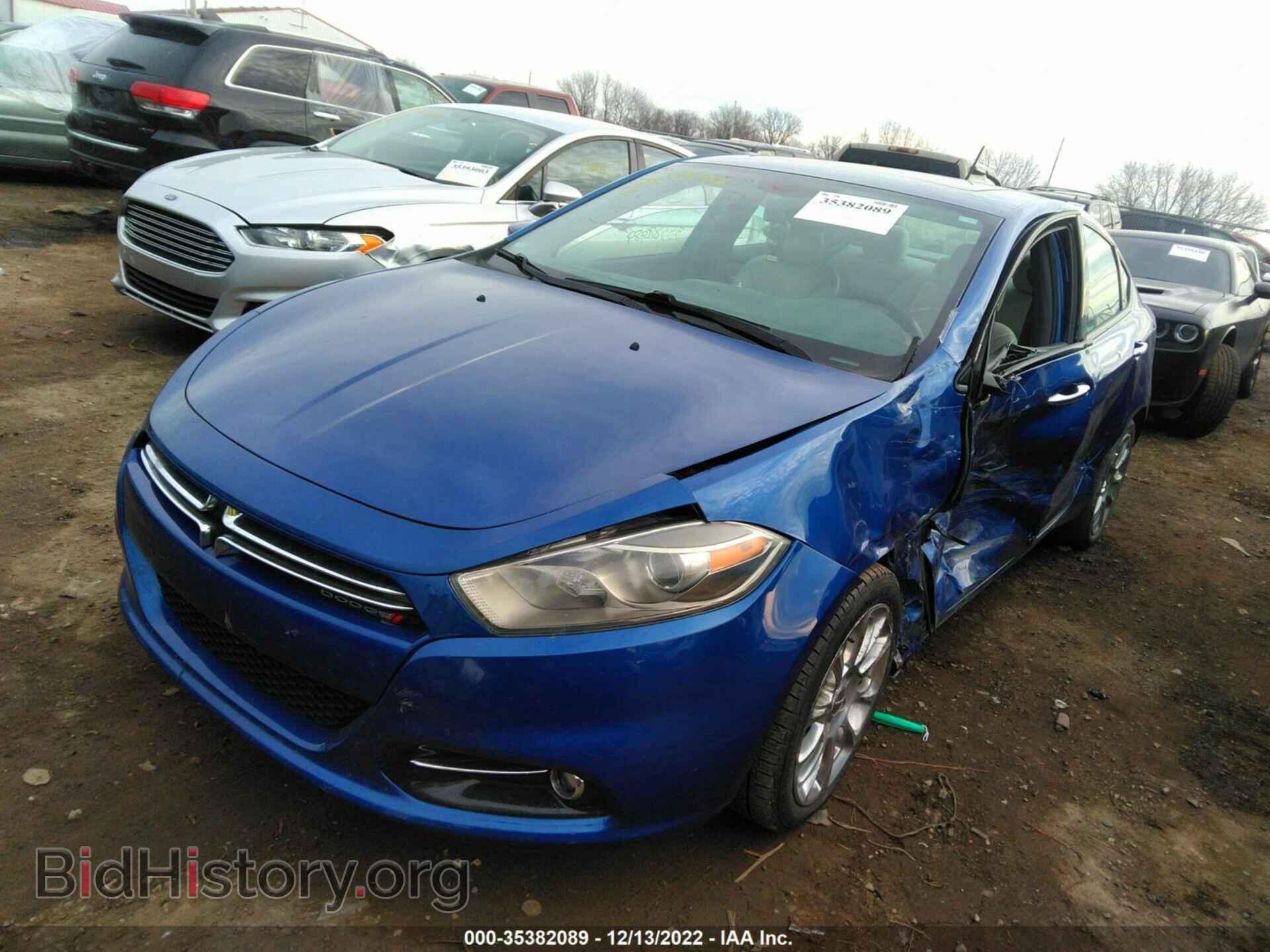 2013 DODGE DART - VIN: 1C3CDFCA9DD143637 - Фото 2