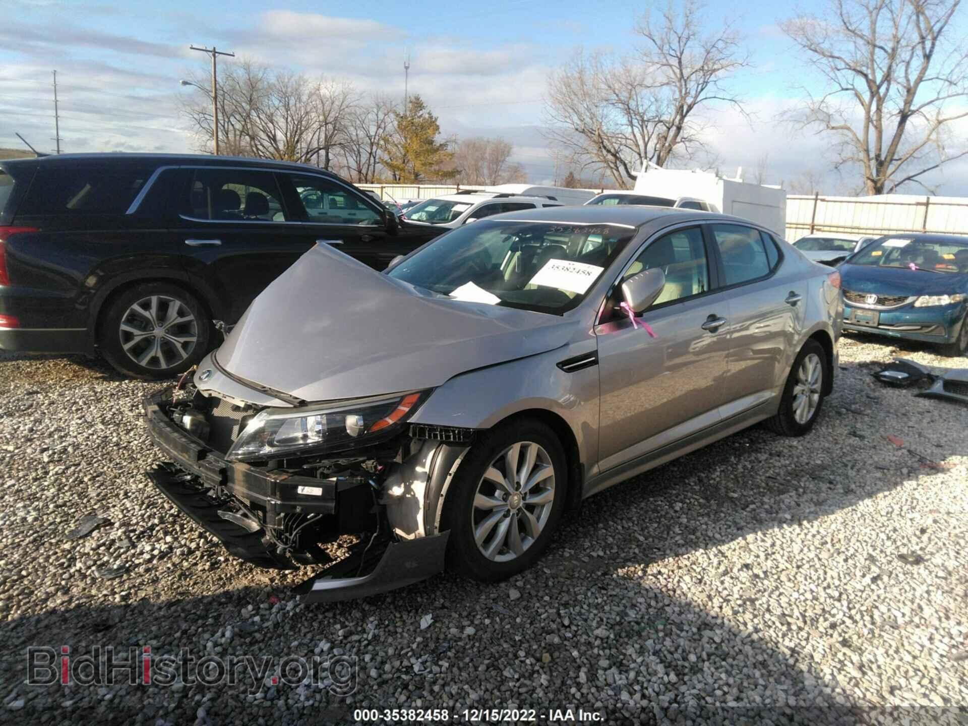 2015 KIA OPTIMA - VIN: 5XXGN4A79FG419748 - Фото 2