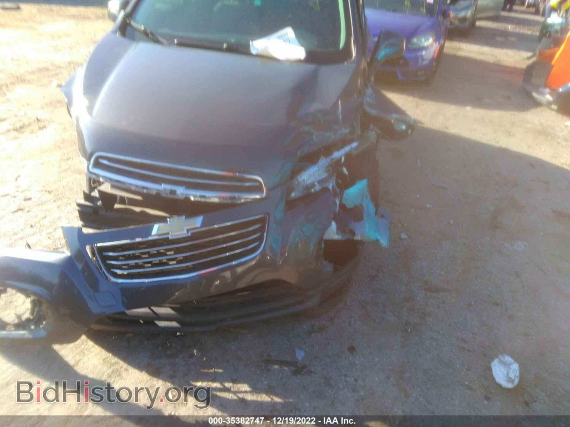 2016 CHEVROLET TRAX - VIN: 3GNCJKSB9GL270868 - Фото 6