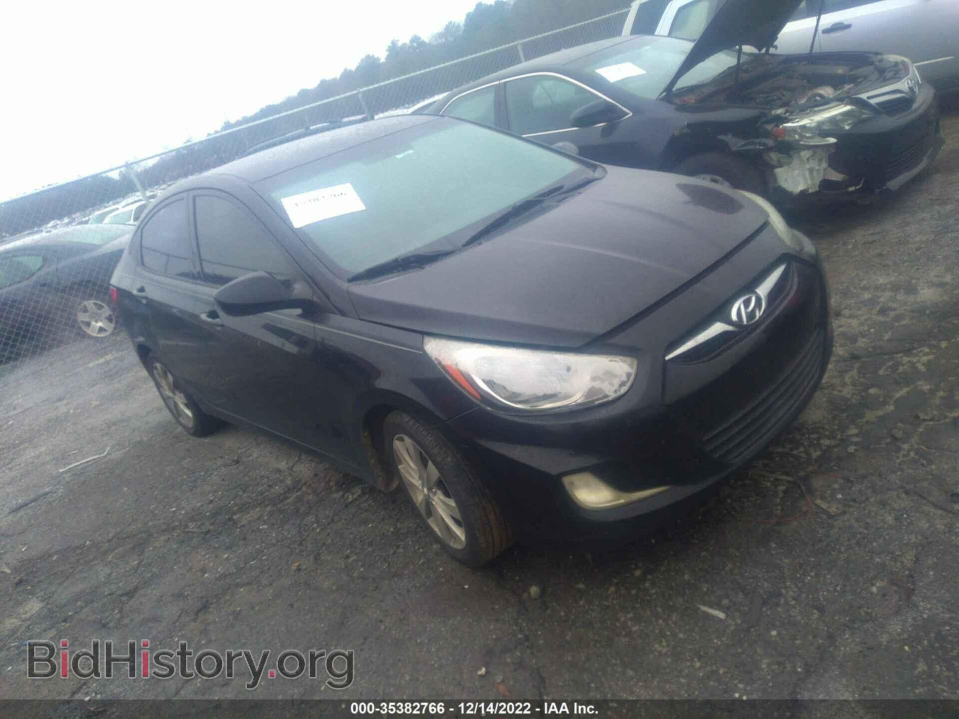 Фотография KMHCU4AE5CU042059 - HYUNDAI ACCENT 2012