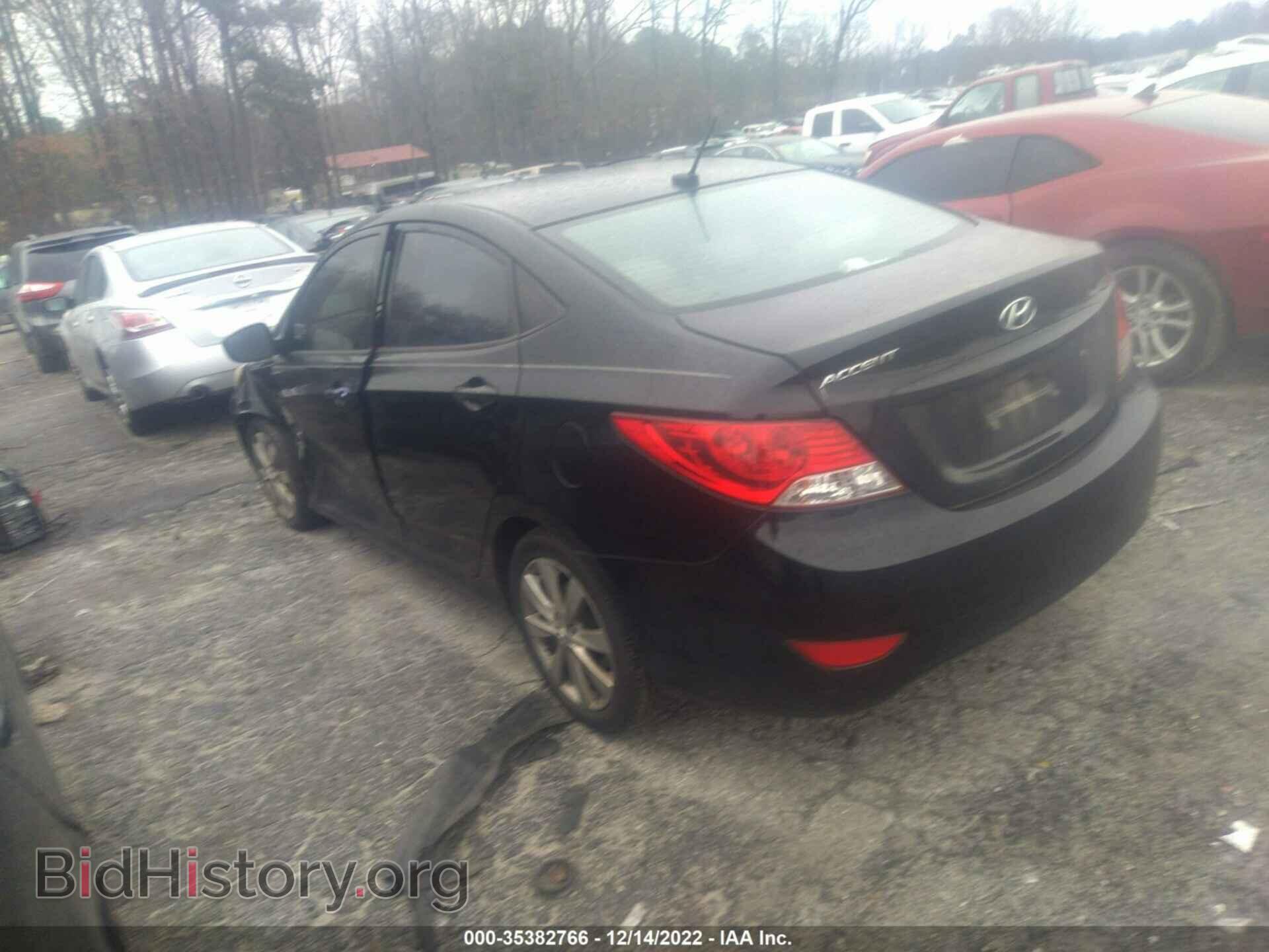 2012 HYUNDAI ACCENT - VIN: KMHCU4AE5CU042059 - Фото 3