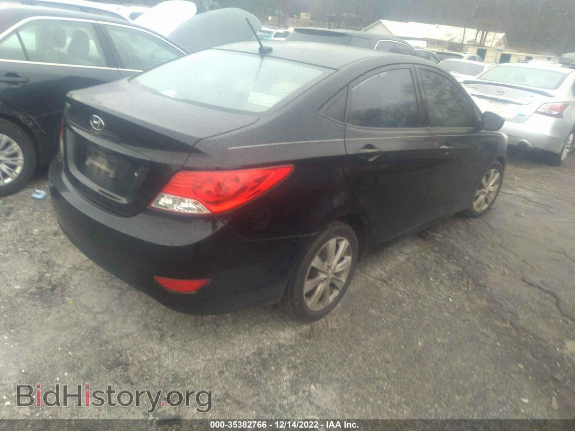 2012 HYUNDAI ACCENT - VIN: KMHCU4AE5CU042059 - Фото 4