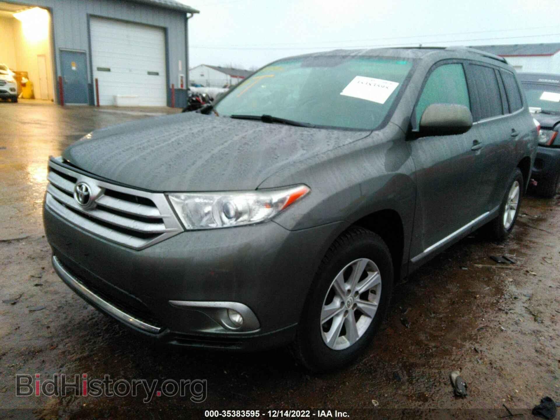 2011 TOYOTA HIGHLANDER - VIN: 5TDBK3EH5BS060746 - Фото 2