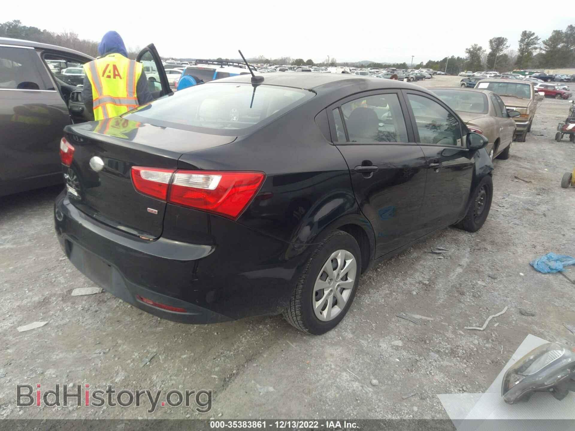 2015 KIA RIO - VIN: KNADM4A31F6424926 - Фото 4