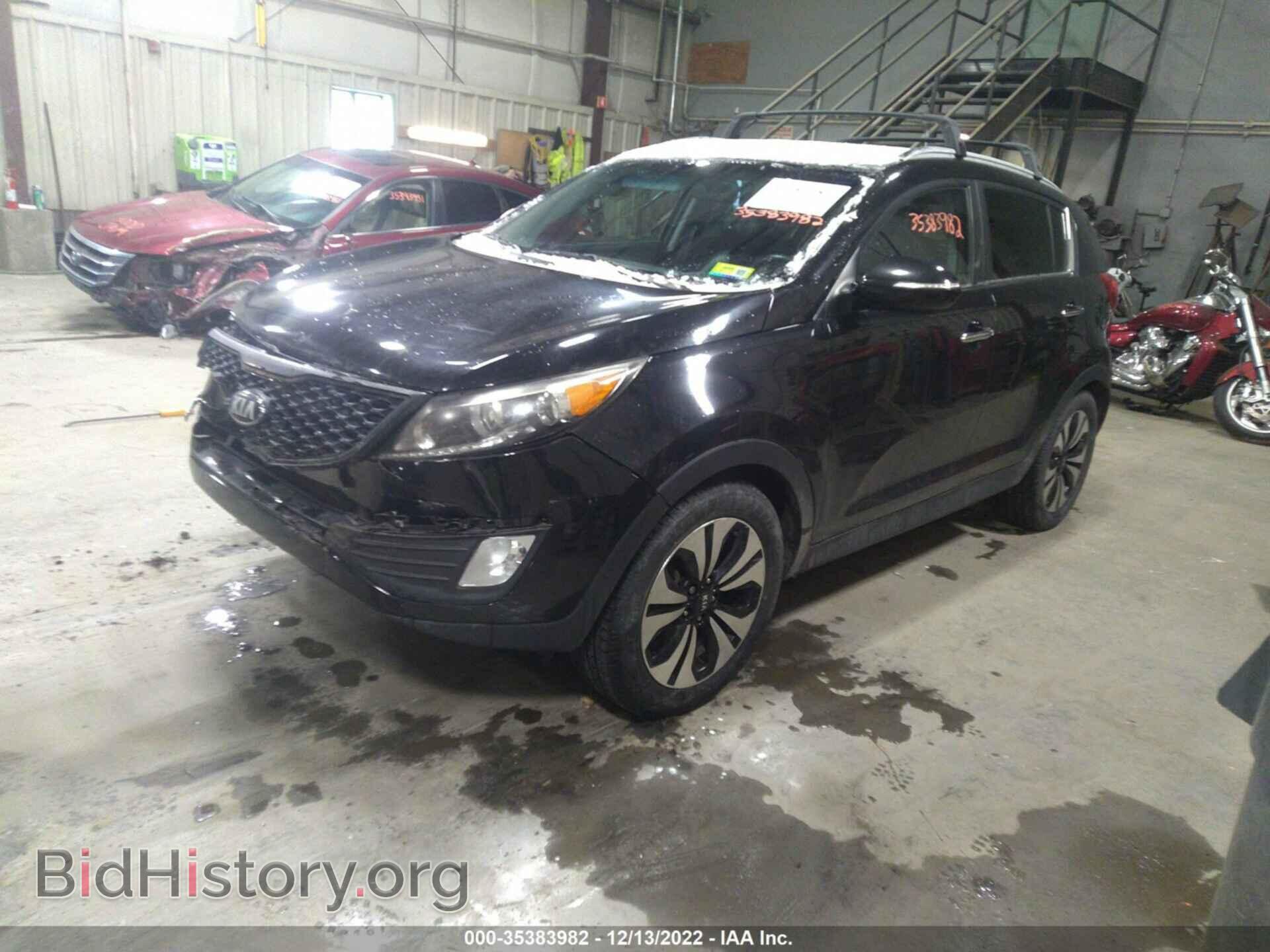 2013 KIA SPORTAGE - VIN: KNDPC3A61D7404884 - Фото 2