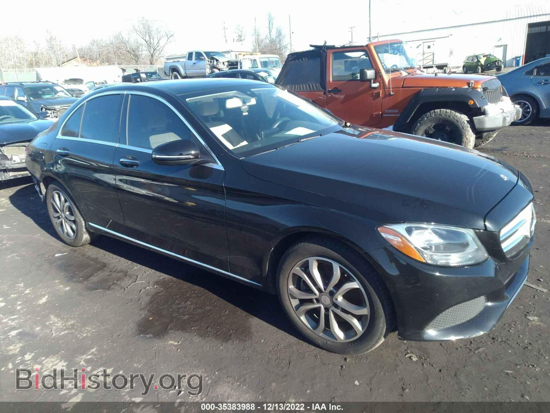 Photo 55SWF4KB9GU098499 - MERCEDES-BENZ C-CLASS 2016