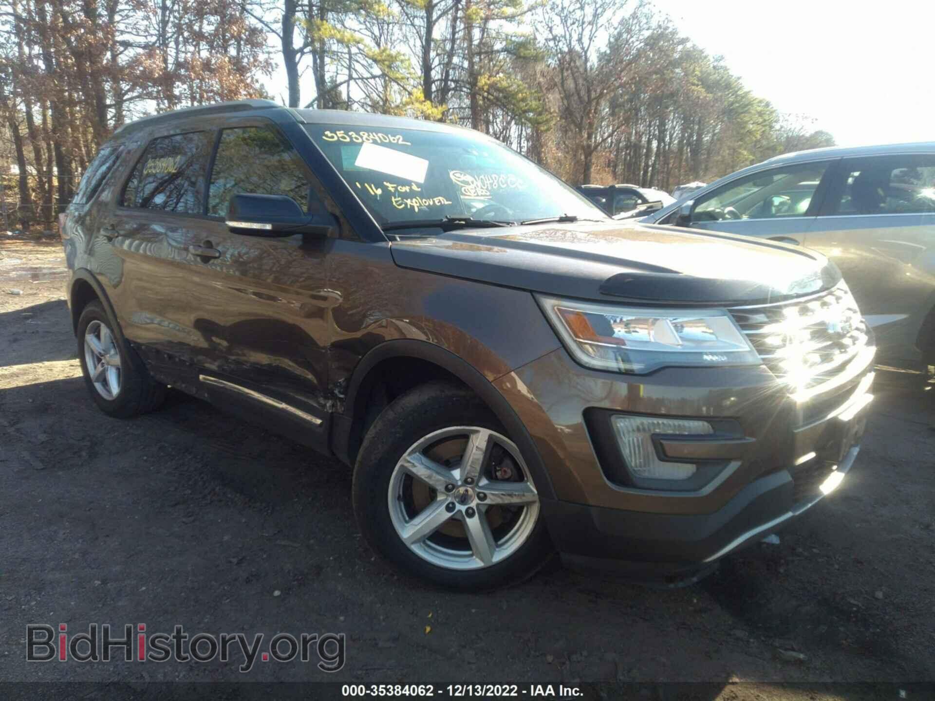 Фотография 1FM5K8D85GGB38533 - FORD EXPLORER 2016