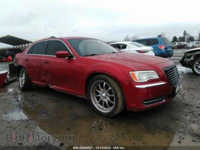 2012 Chrysler 300, red — VIN 2C3CCAAG6CH251549, IAAI