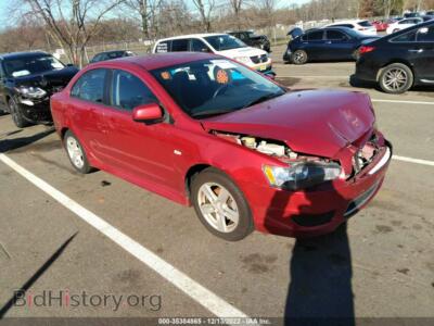 2014 Mitsubishi LANCER SE, red — VIN JA32V2FW0EU015078, IAAI