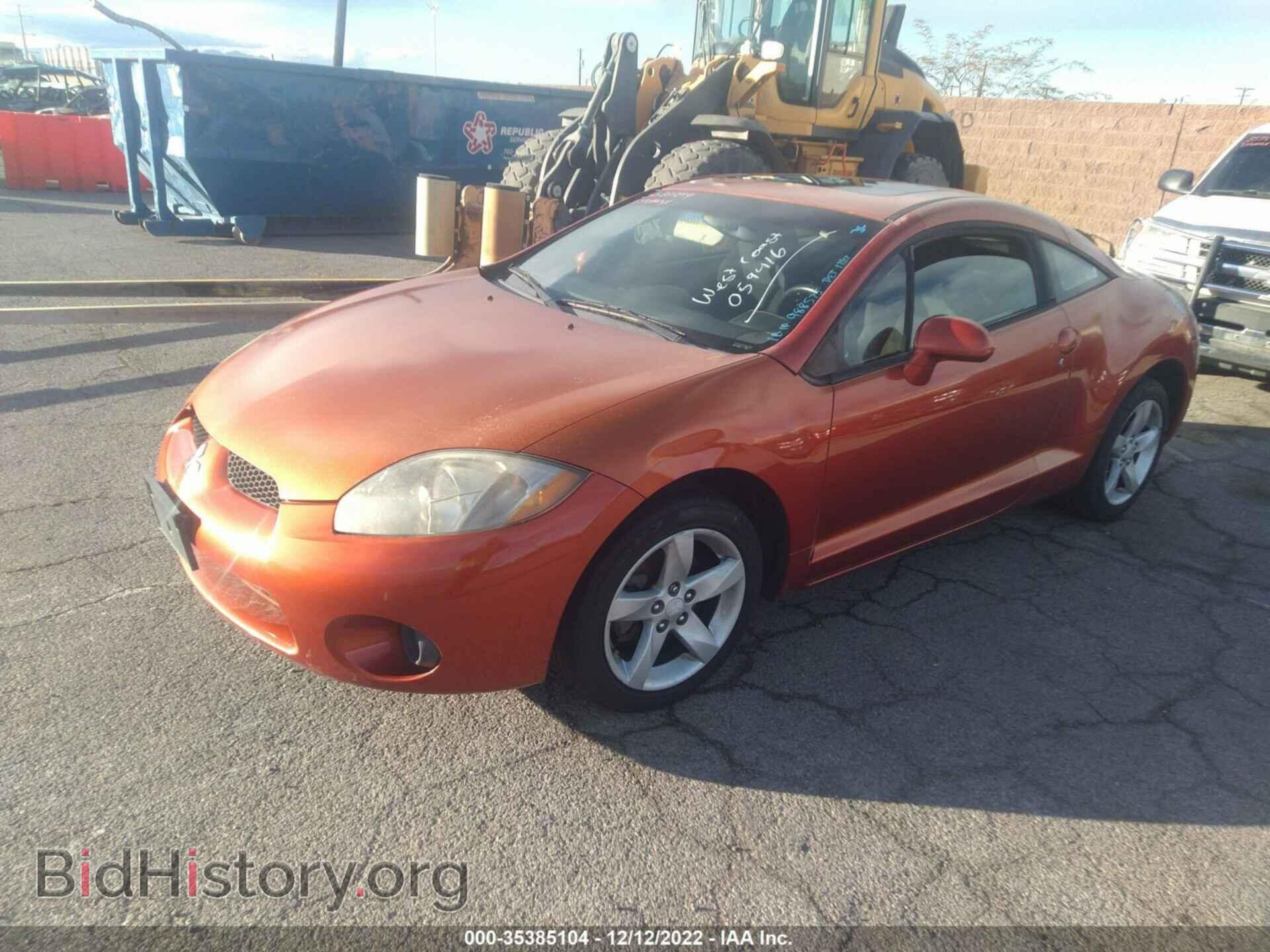 2006 MITSUBISHI ECLIPSE - VIN: 4A3AK24F36E059416 - Фото 2