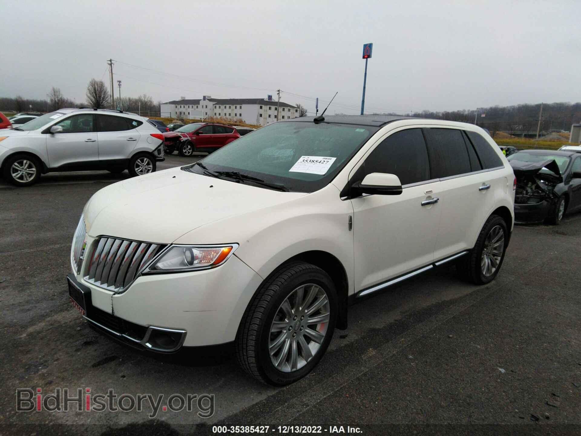 2012 LINCOLN MKX - VIN: 2LMDJ8JK7CBL12526 - Фото 2
